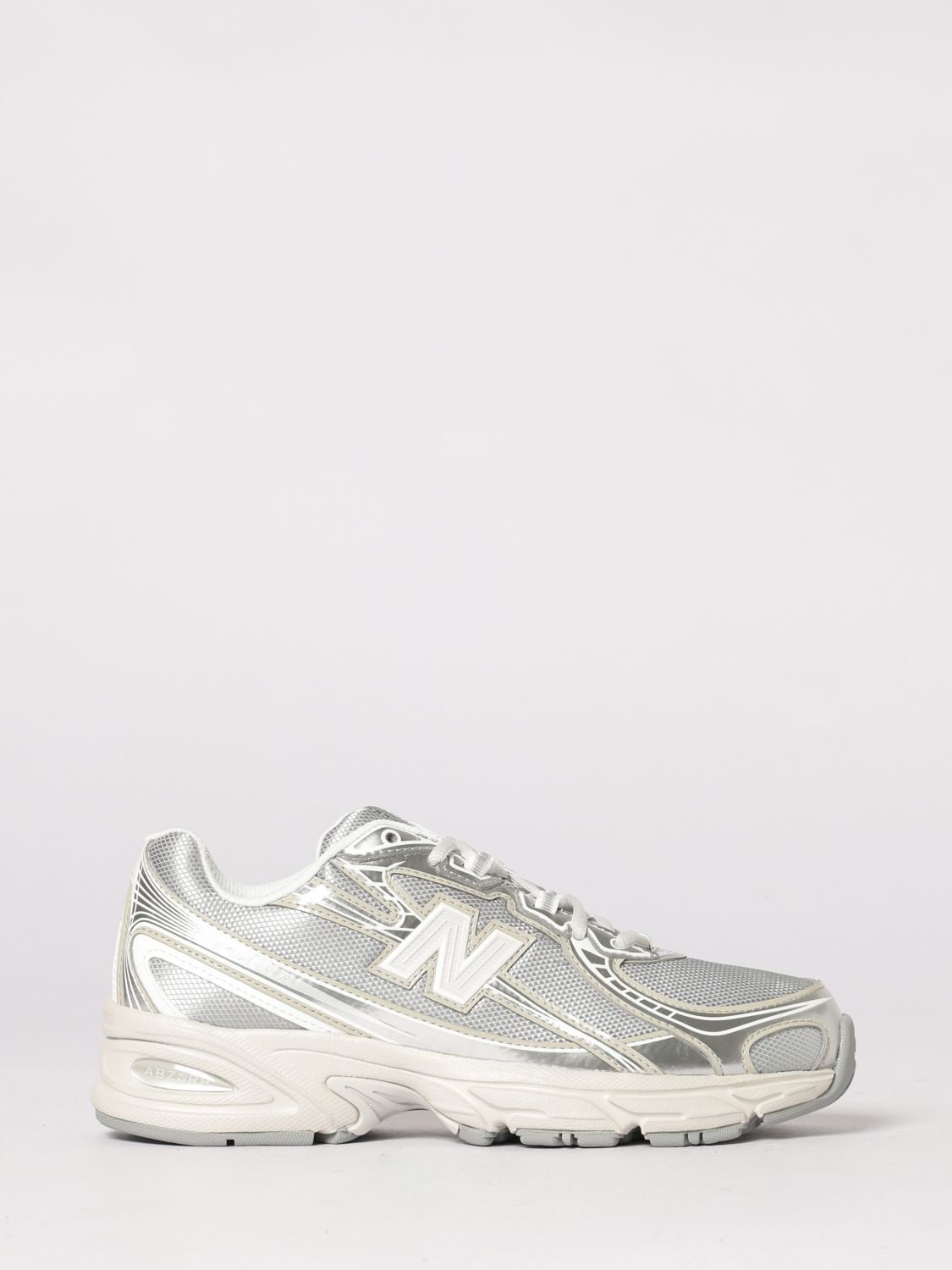 New Balance Sneakers Men color Silver