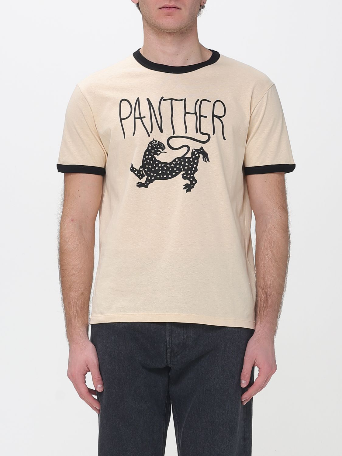 VALENTINO T-Shirt Men color Butter　VALENTINO Tシャツ メンズ カラー バター VALENTINO