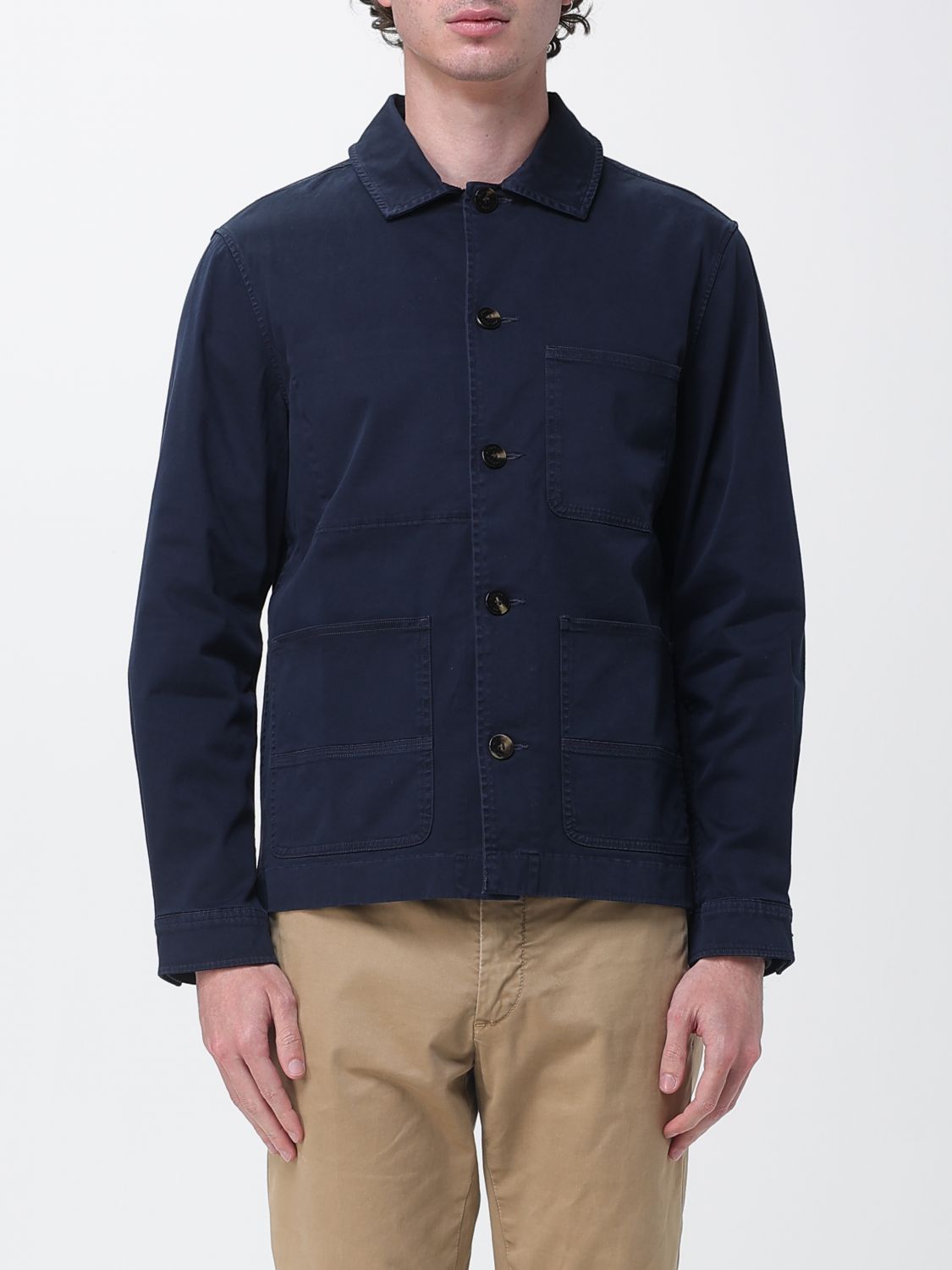 Woolrich Jacket Men color Blue