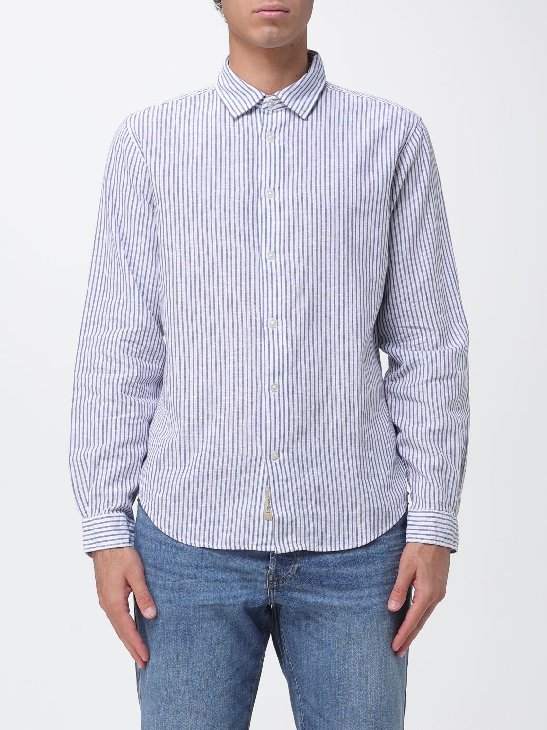 WOOLRICH Shirt Men color Blue