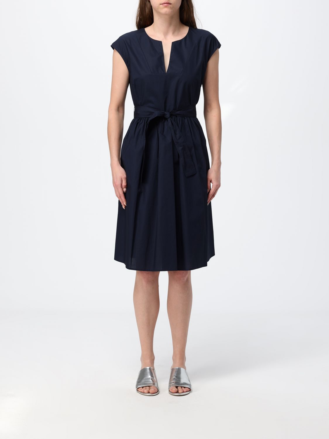 WOOLRICH Dress Woman color Blue