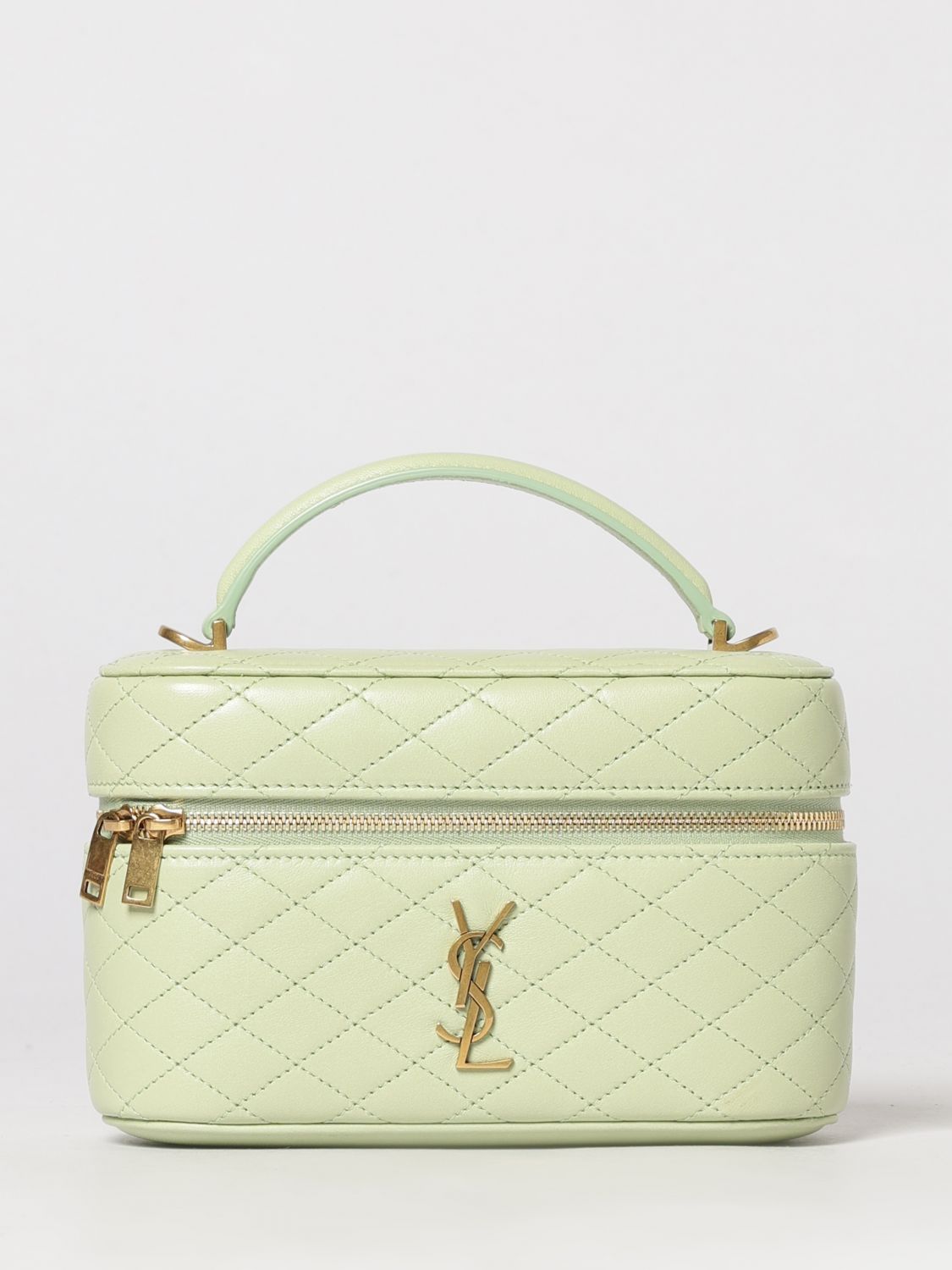 SAINT LAURENT Borsa Vanity Gaby in nappa matelassè