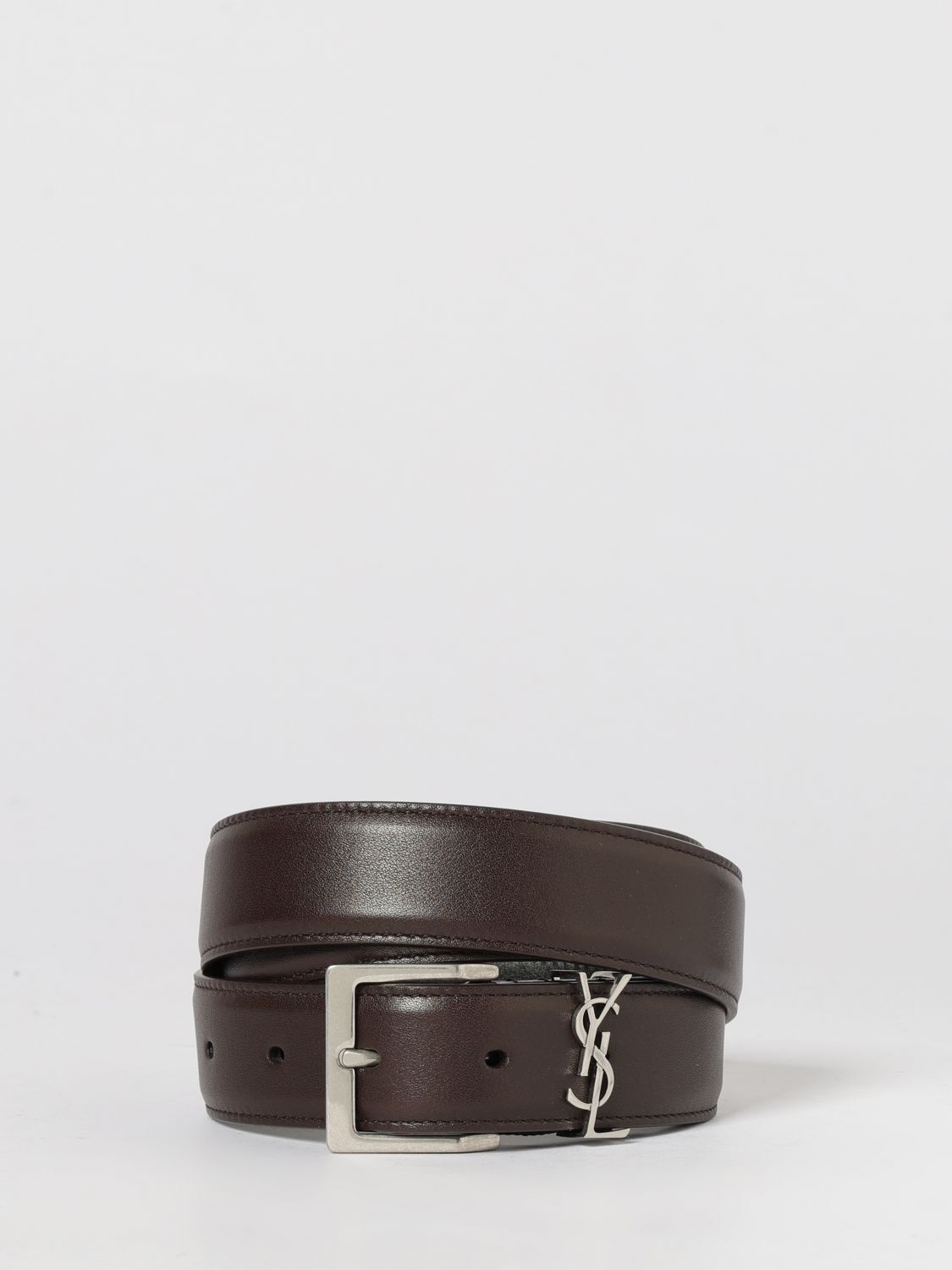 SAINT LAURENT Cintura in pelle di vitello