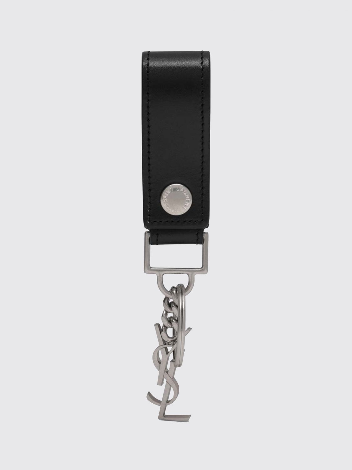 Saint Laurent SAINT LAURENT Keyring Men color Black　SAINT LAURENT キーリング メンズ カラー ブラック