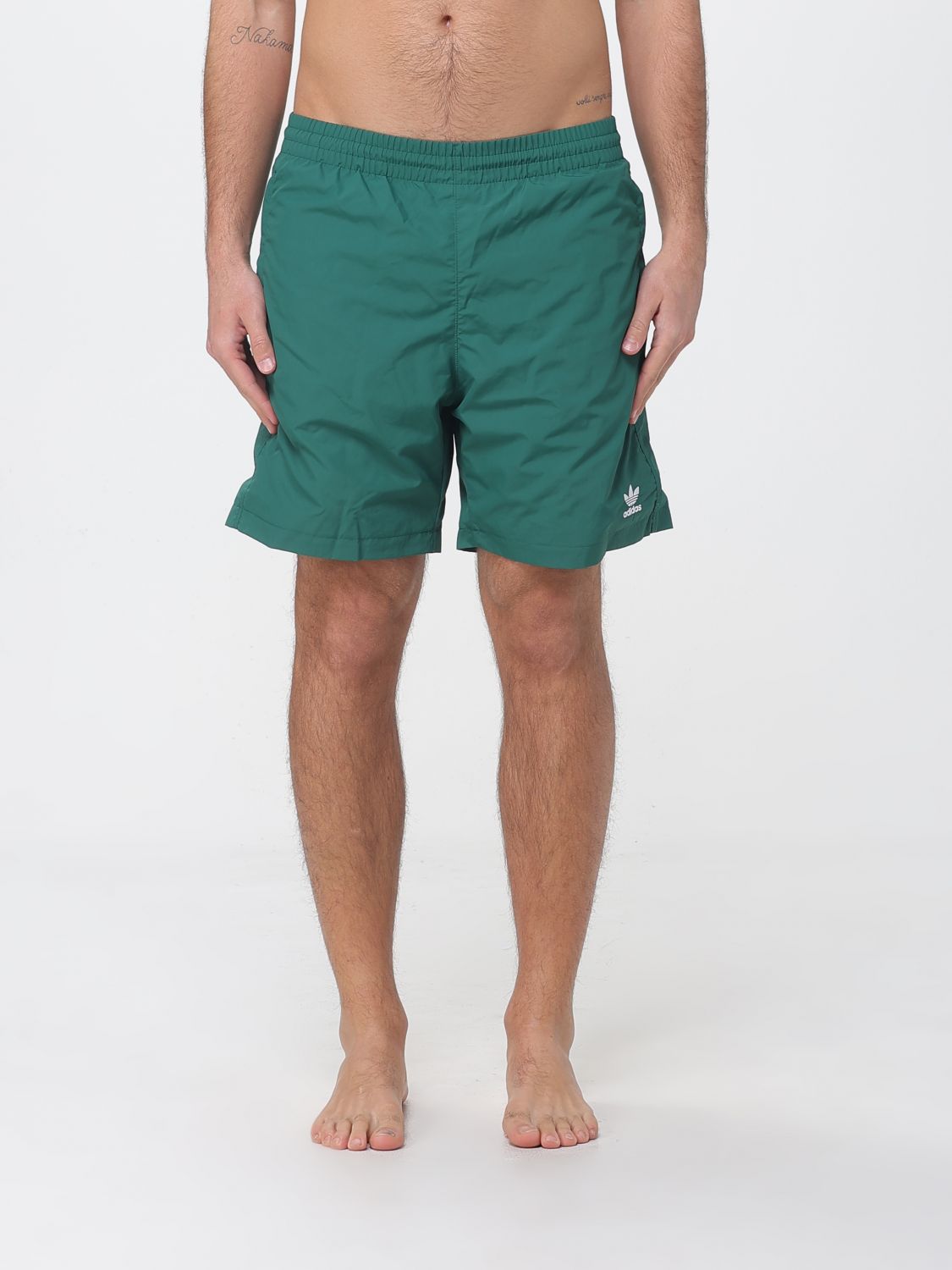 Adidas Originals Swimsuit Men color Green
