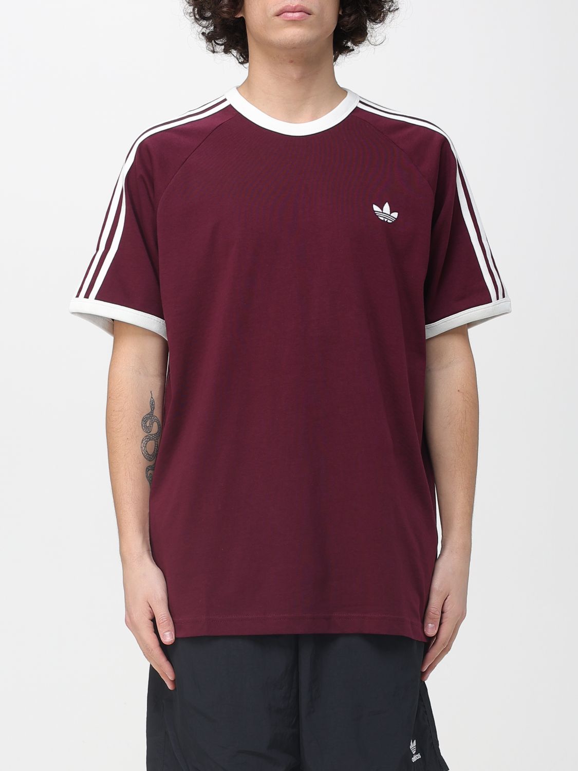 T-Shirt ADIDAS ORIGINALS Uomo colore Bordeaux