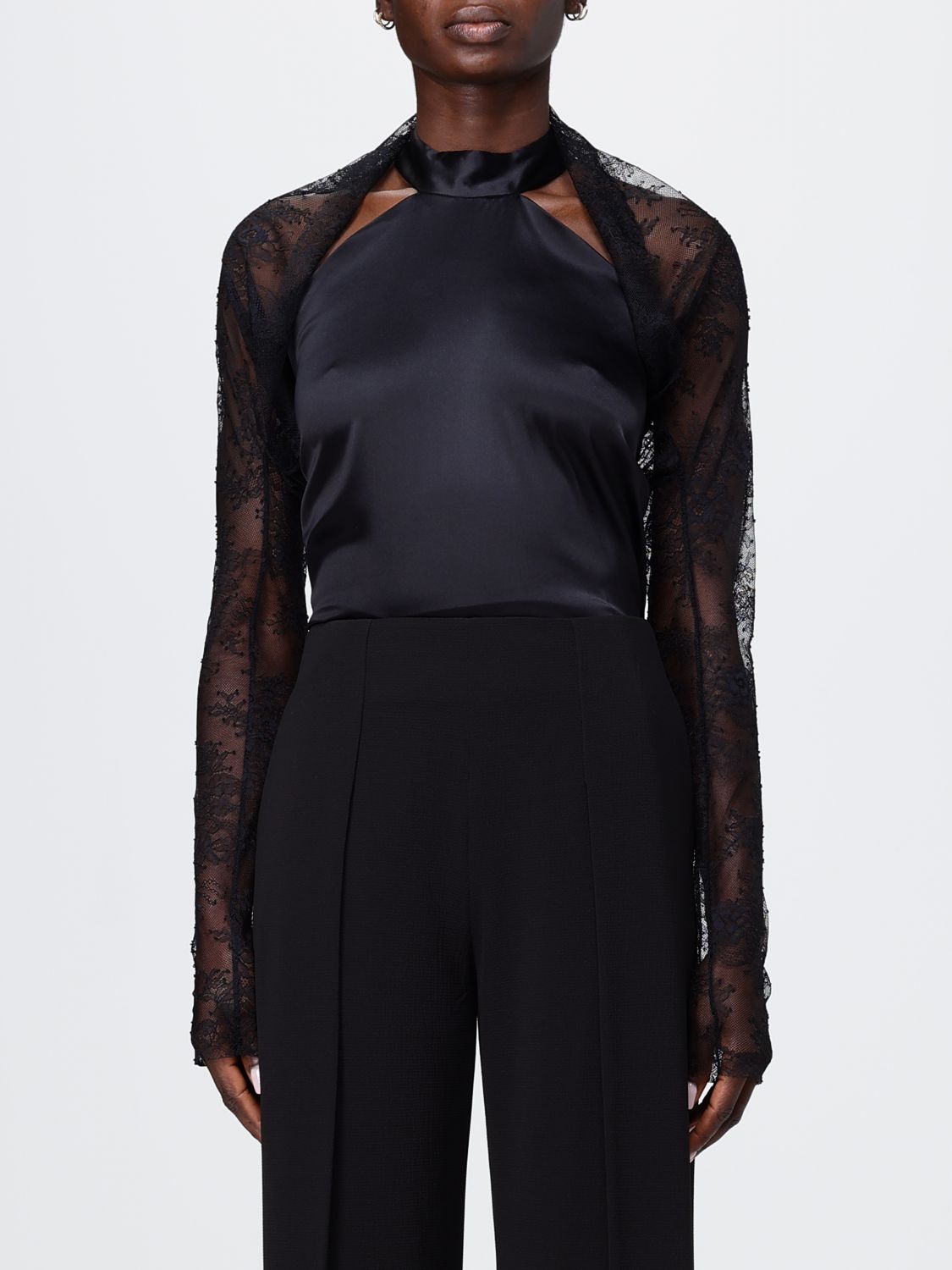 Top ALBERTA FERRETTI Donna colore Nero