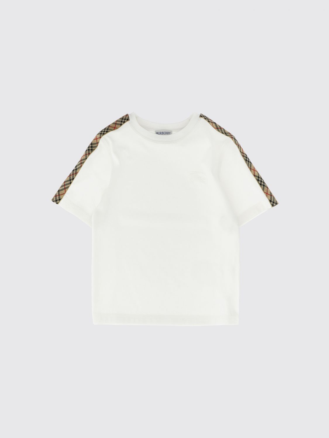 BURBERRY T-Shirt Kids color White　バーバリー Tシャツ キッズカラー ホワイト BURBERRY