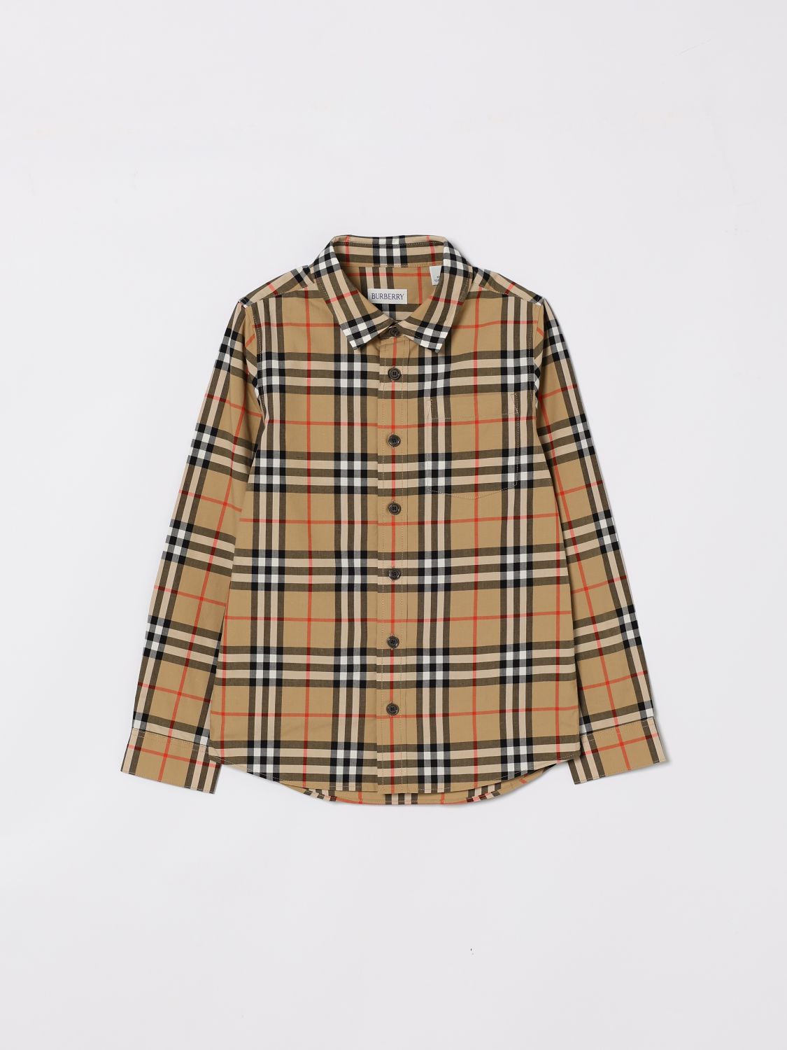 BURBERRY Hemd Kinder Farbe Beige