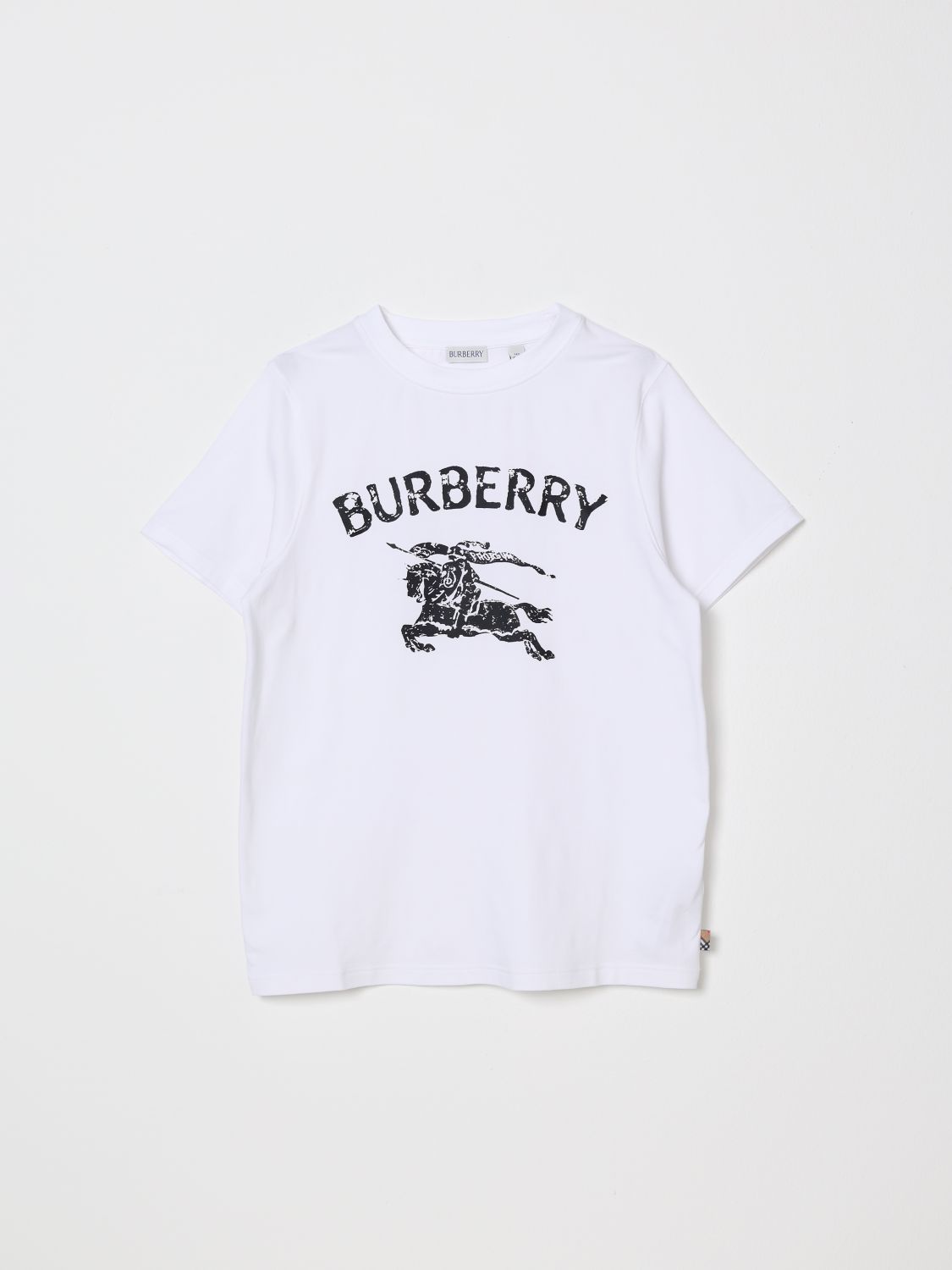 BURBERRY T-Shirt Kids color White　バーバリー Tシャツ キッズカラー ホワイト BURBERRY