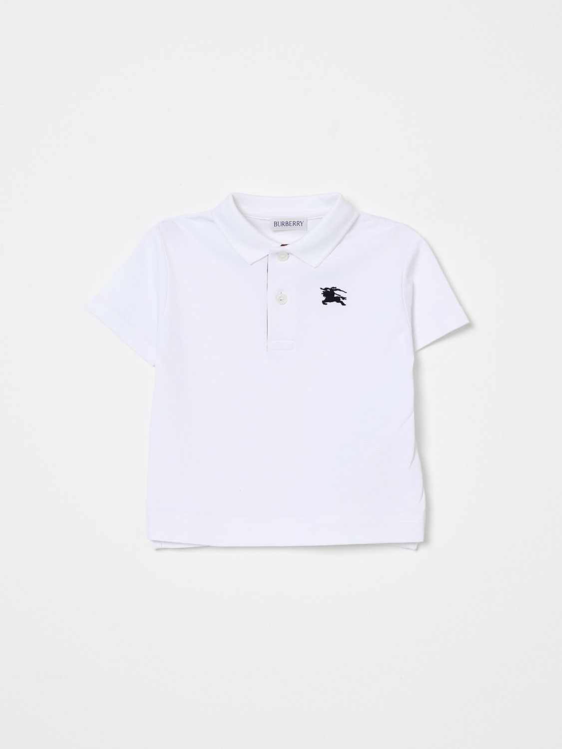 BURBERRY Polo Kinder Farbe Weiß