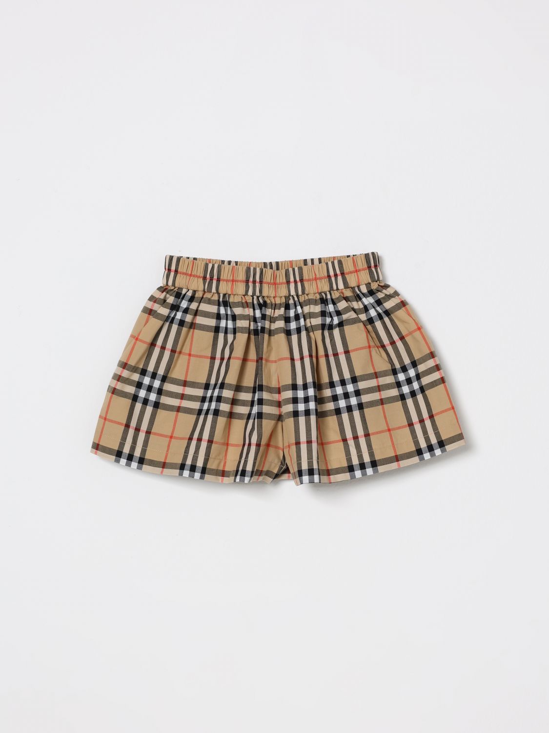 Shorts BURBERRY Kids color Beige
