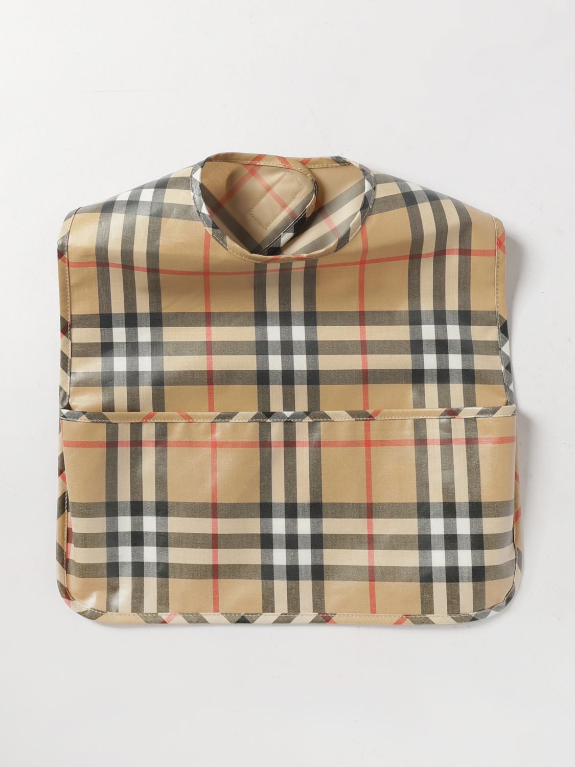 BURBERRY Bib Kids color Beige　BURBERRY ビブ キッズカラー ベージュ BURBERRY