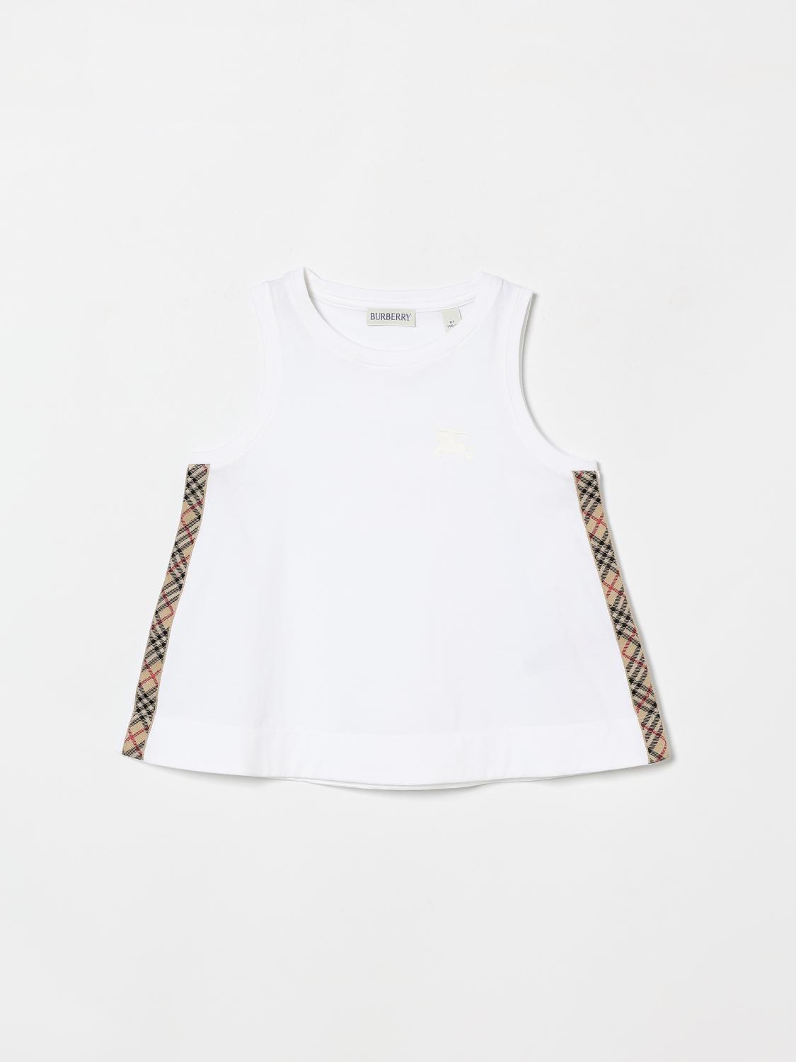 BURBERRY Top Kids color White　BURBERRY トップス キッズ カラー ホワイト BURBERRY