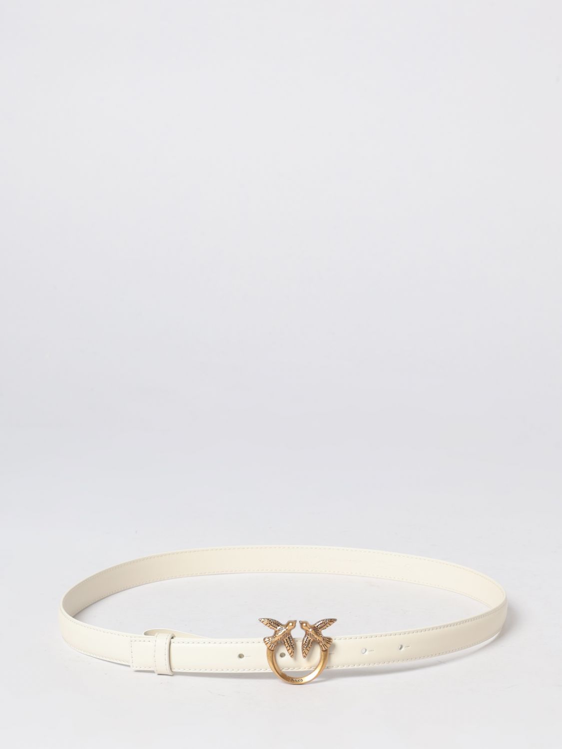 PINKO Women's White Belt
