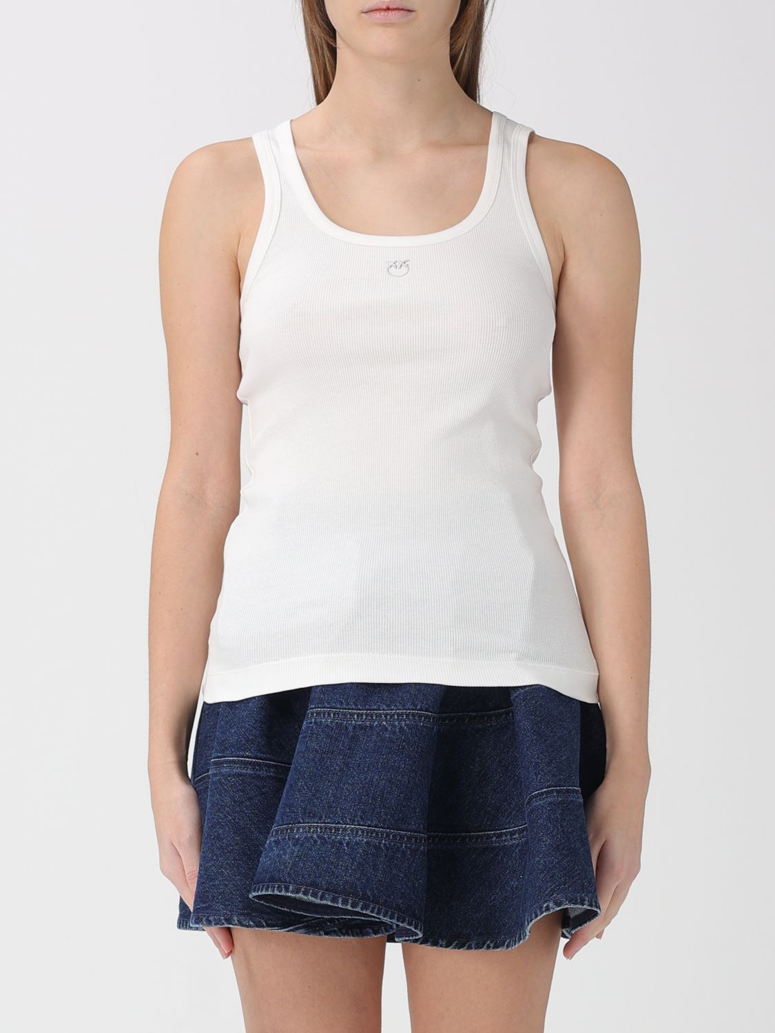 PINKO Top Damen Farbe Weiß