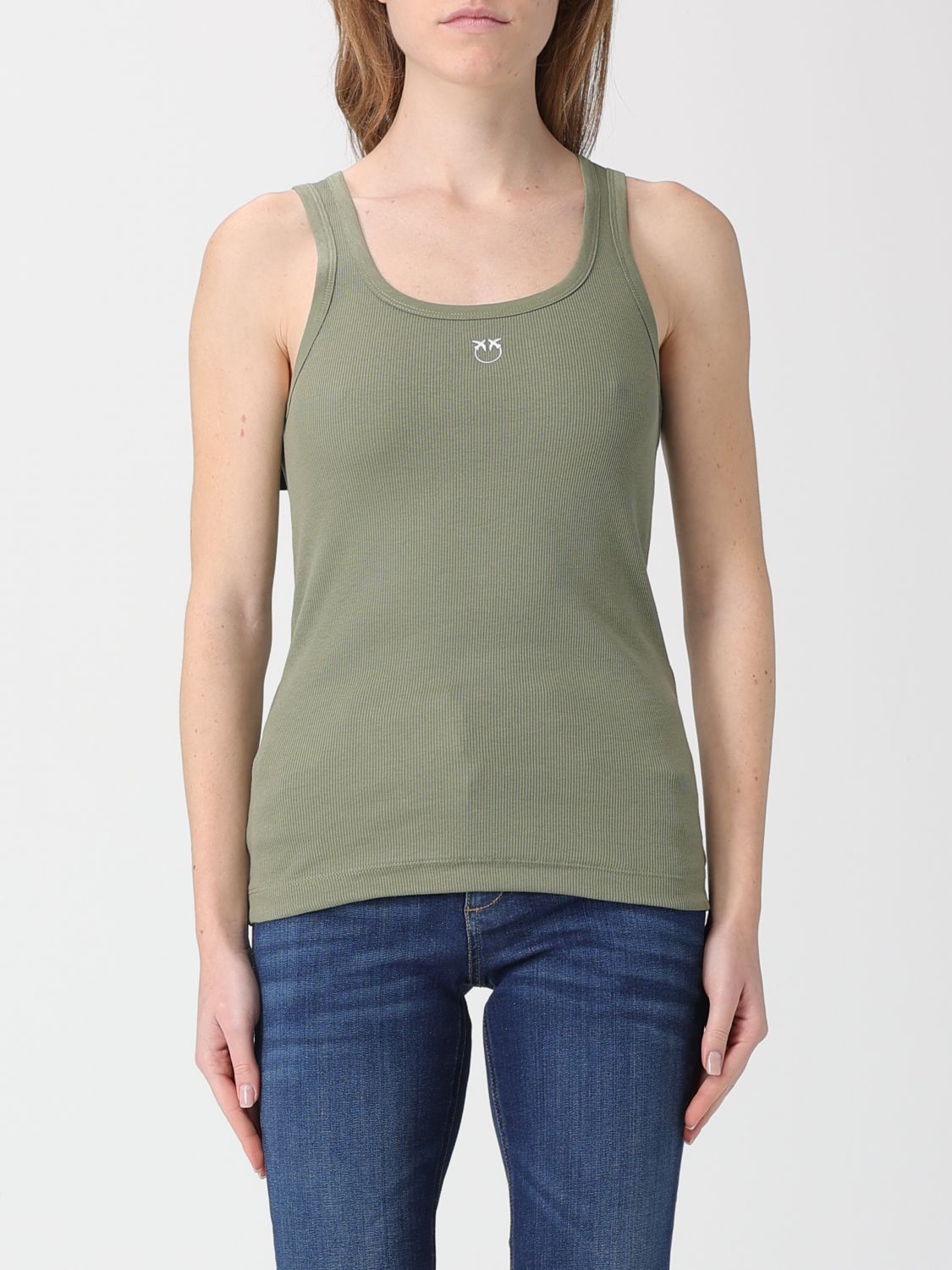 PINKO Top Damen Farbe Grün