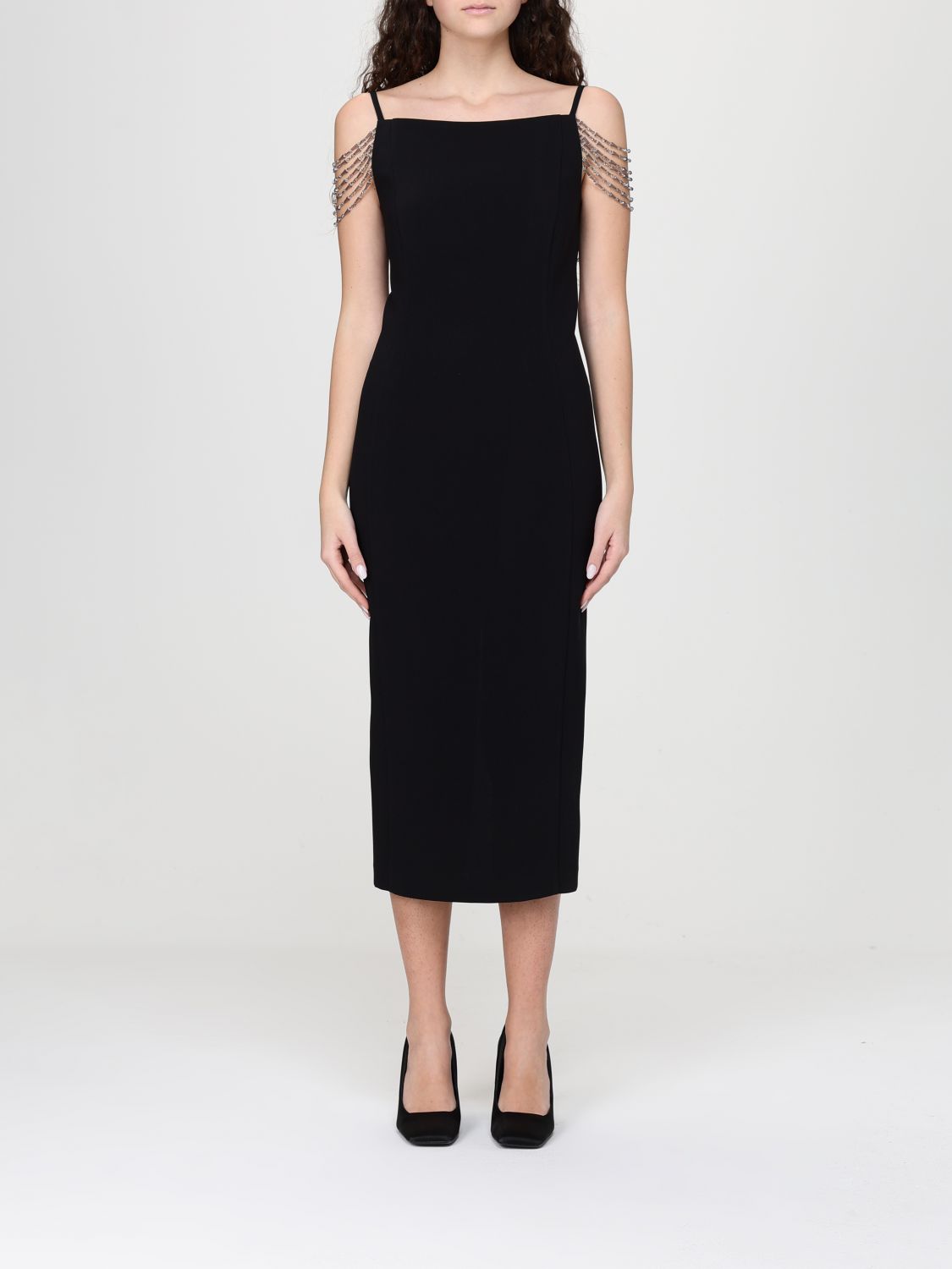 Dress PINKO Woman color Black