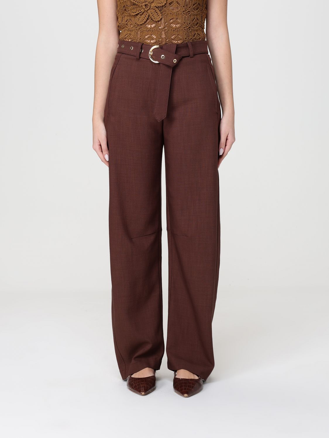 PINKO Hose Damen Farbe Braun