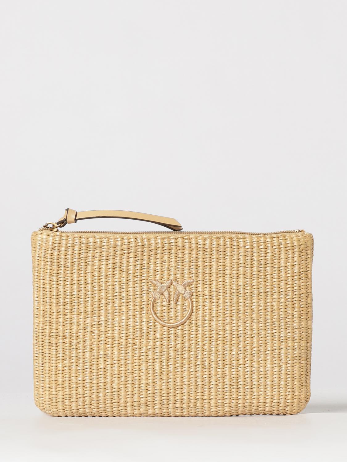 PINKO Clutch Woman color Rope