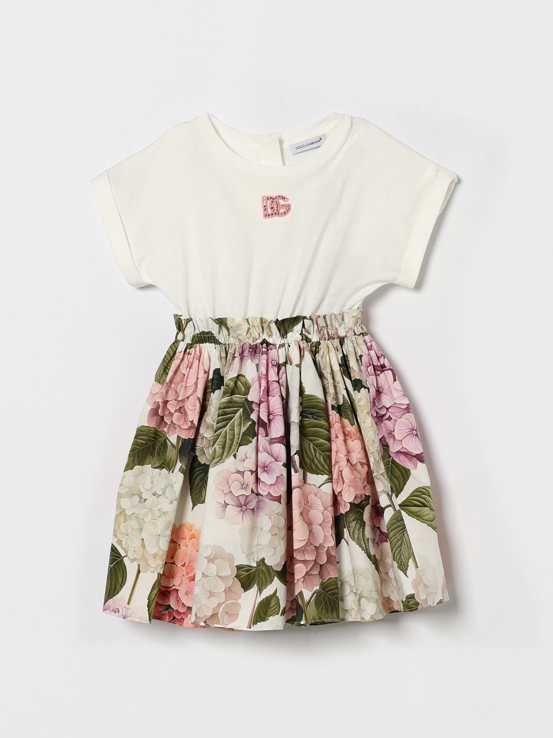 DOLCE & GABBANA Kleid Kinder Farbe Weiß