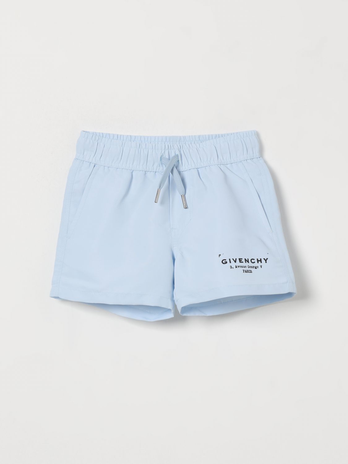 GIVENCHY Shorts Kids color Gnawed Blue　GIVENCHY ショーツ キッズ カラー Gnawed Blue GIVENCHY