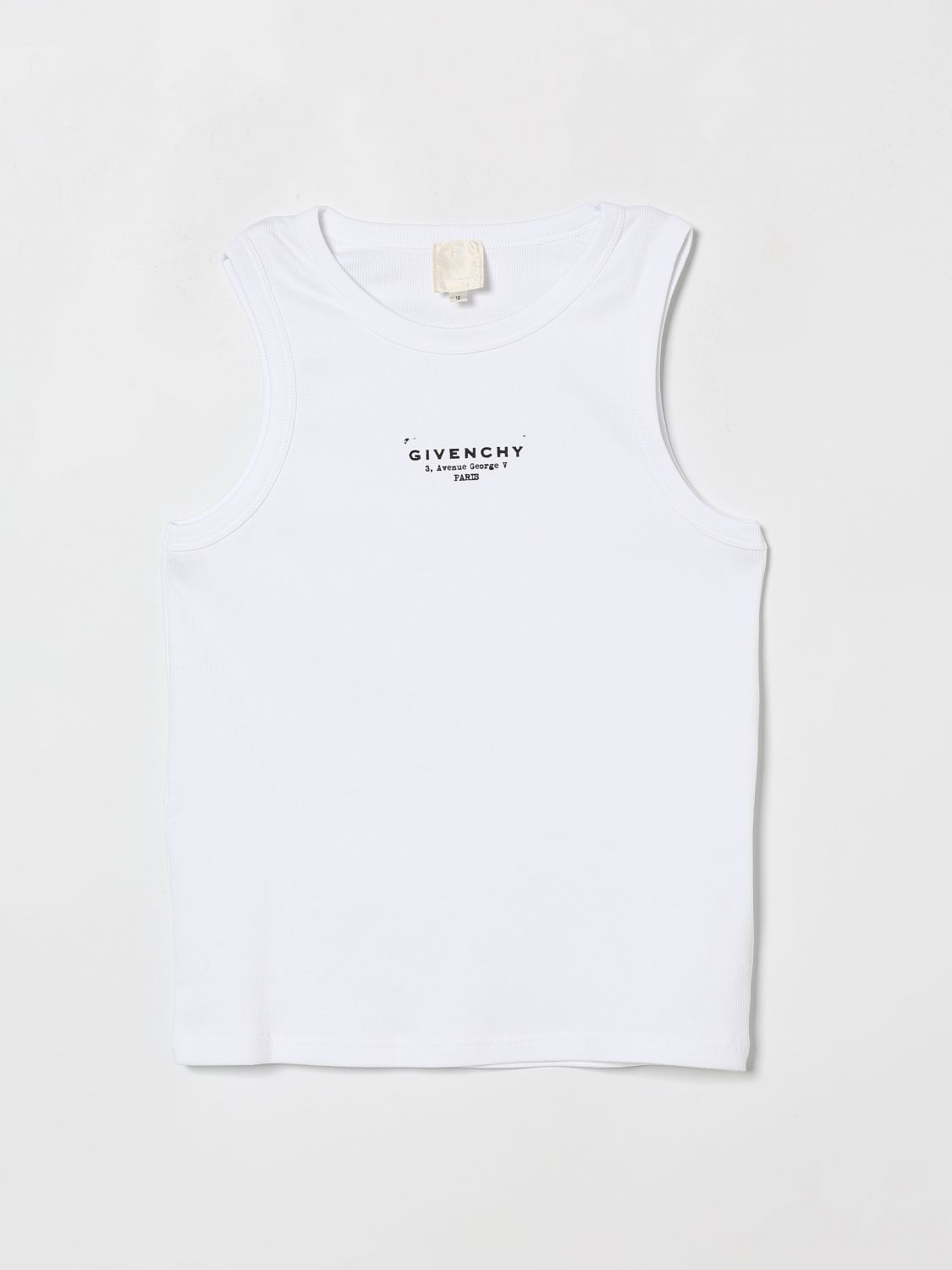 GIVENCHY T-Shirt Kids color White　GIVENCHY Tシャツ キッズカラー ホワイト GIVENCHY