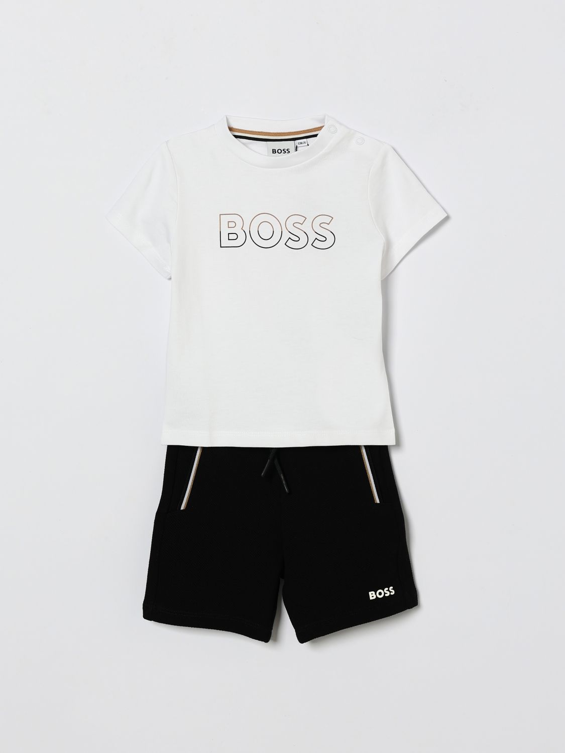 BOSS Baby-Overall Kinder Farbe Schwarz