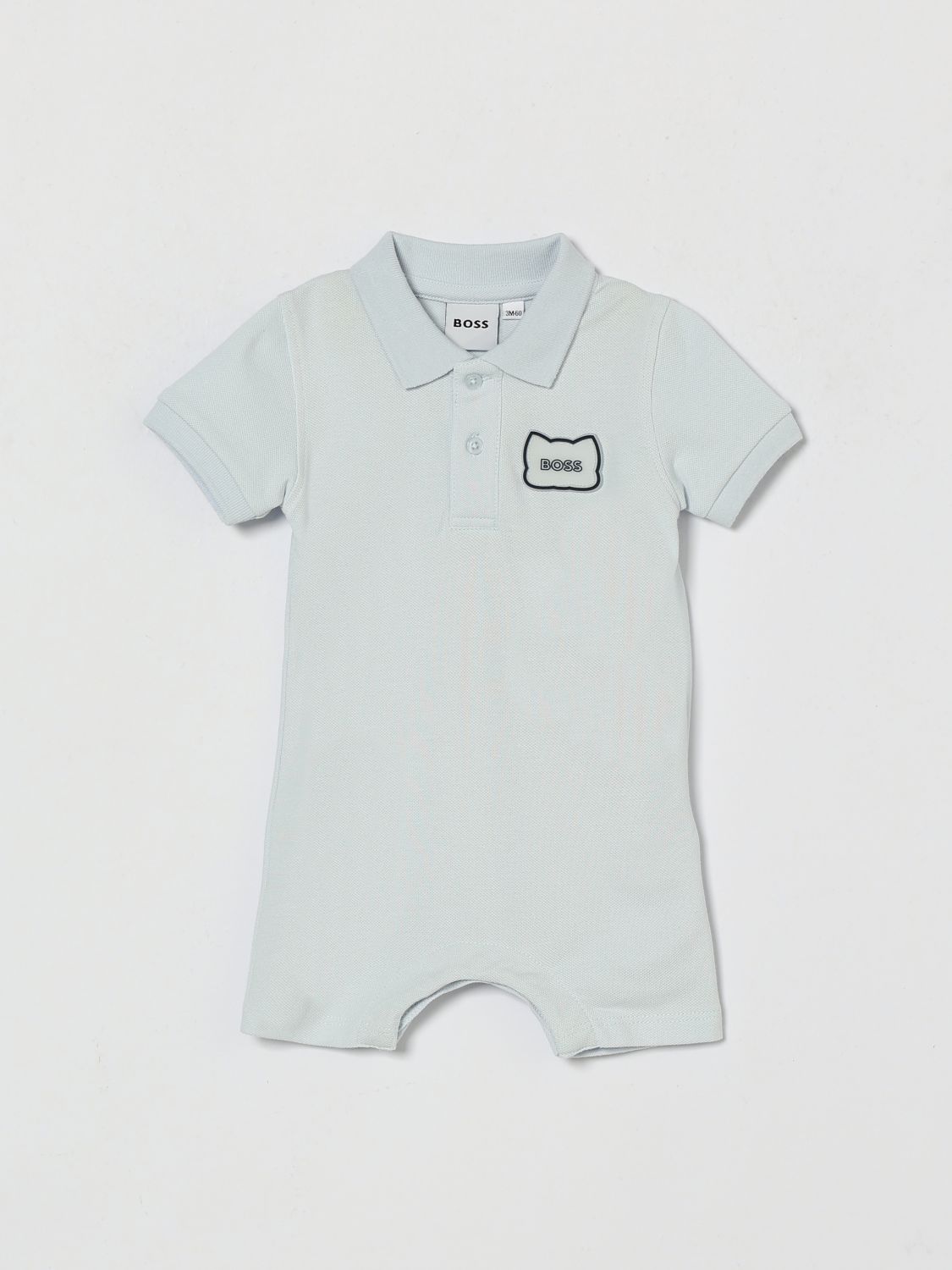 BOSS Pagliaccetto Bambino colore Azzurro