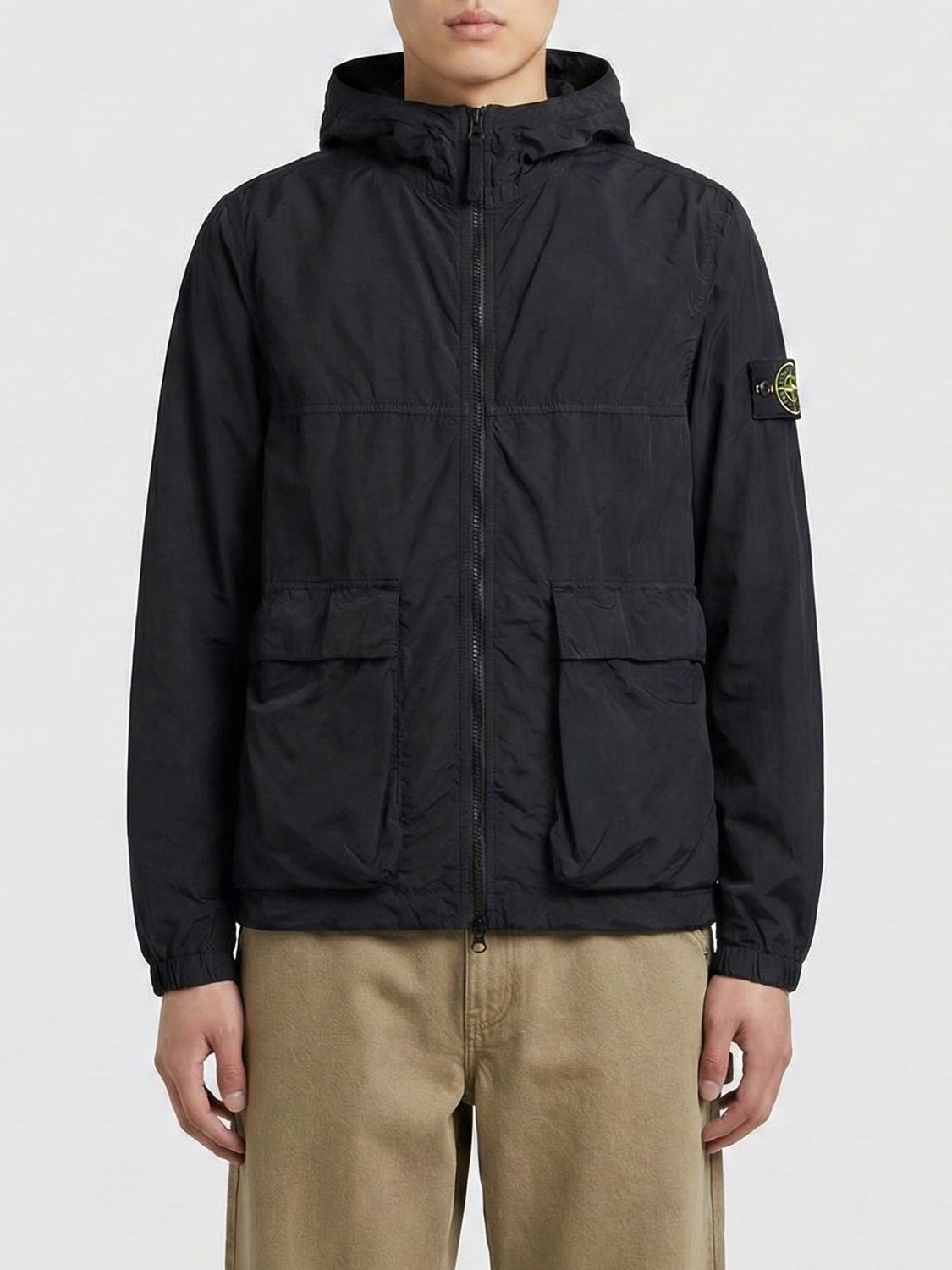 STONE ISLAND Jacke Herren Farbe Schwarz