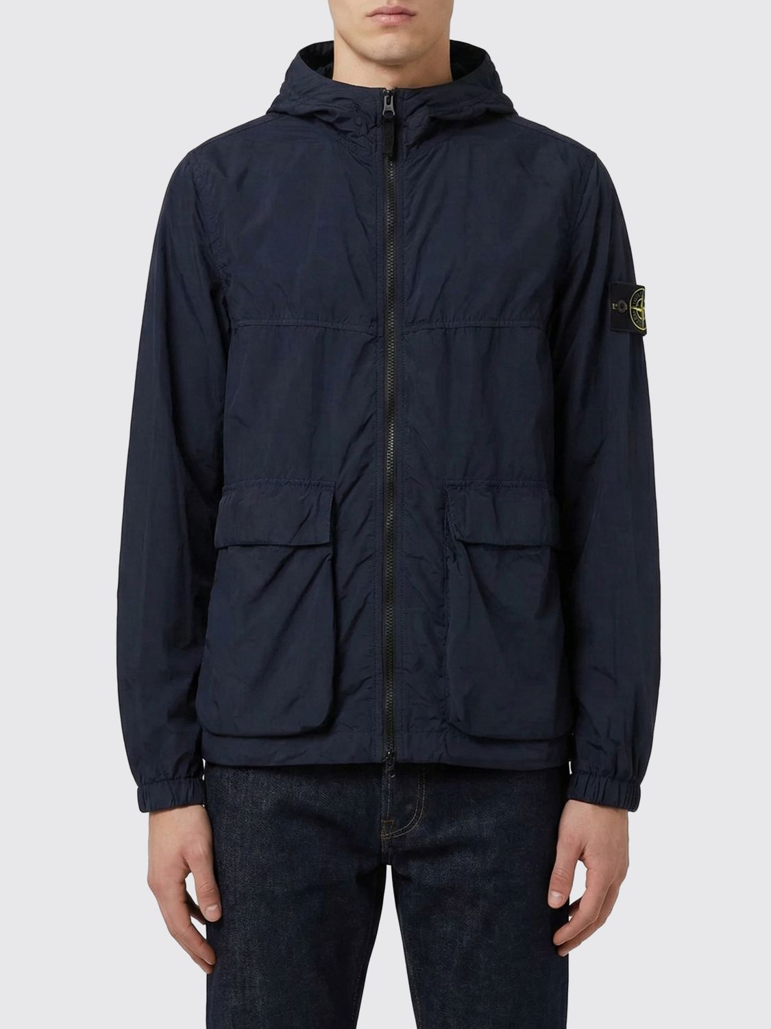 STONE ISLAND Jacke Herren Farbe Blau