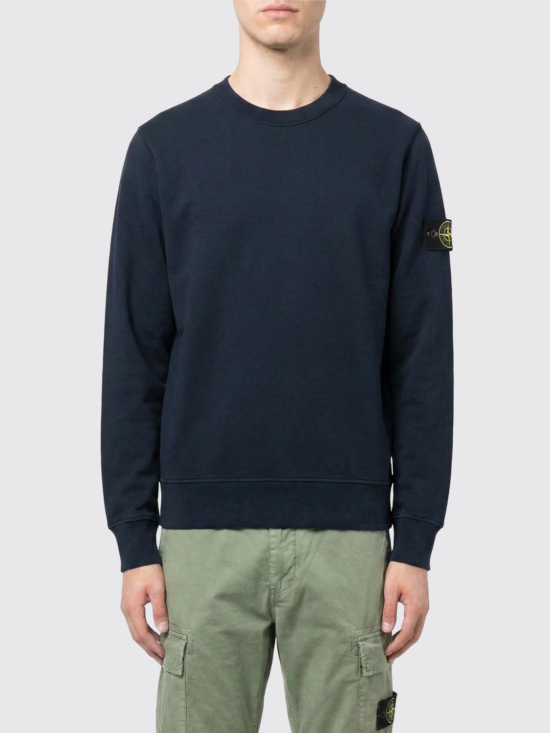 STONE ISLAND Sweatshirt Herren Farbe Blau