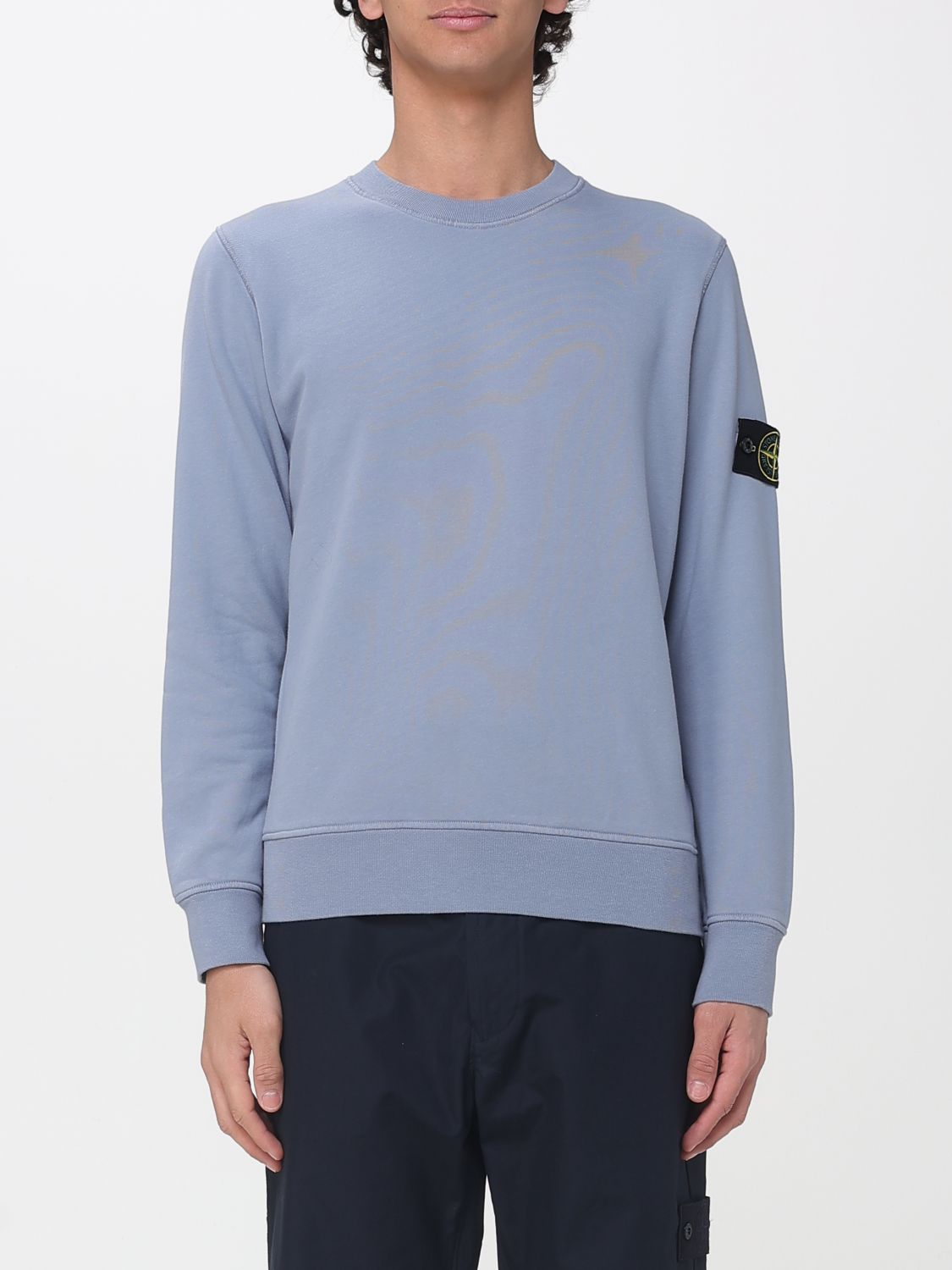 STONE ISLAND Sweatshirt Men color Avion　STONE ISLAND スウェットシャツ メンズ カラー Avion STONE