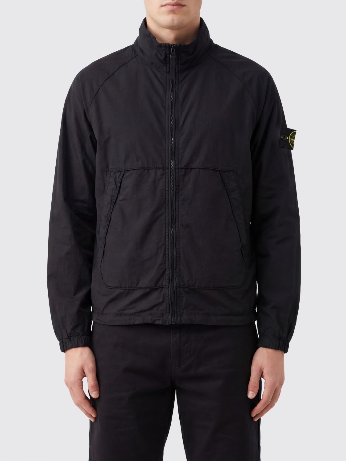 STONE ISLAND Jacke Herren Farbe Schwarz