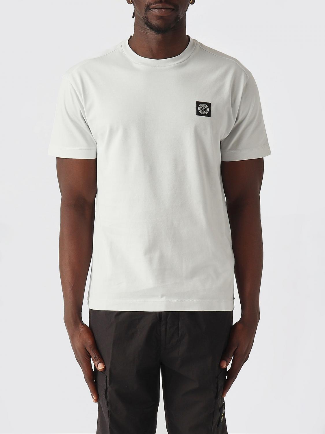 STONE ISLAND T-Shirt Herren Farbe Blau
