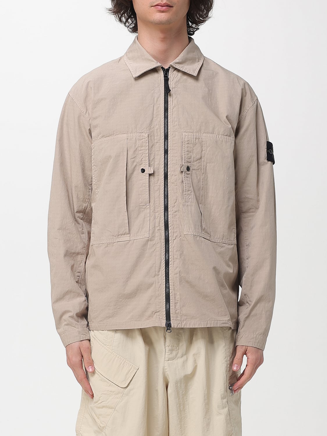 Stone Island Jacket in Sand