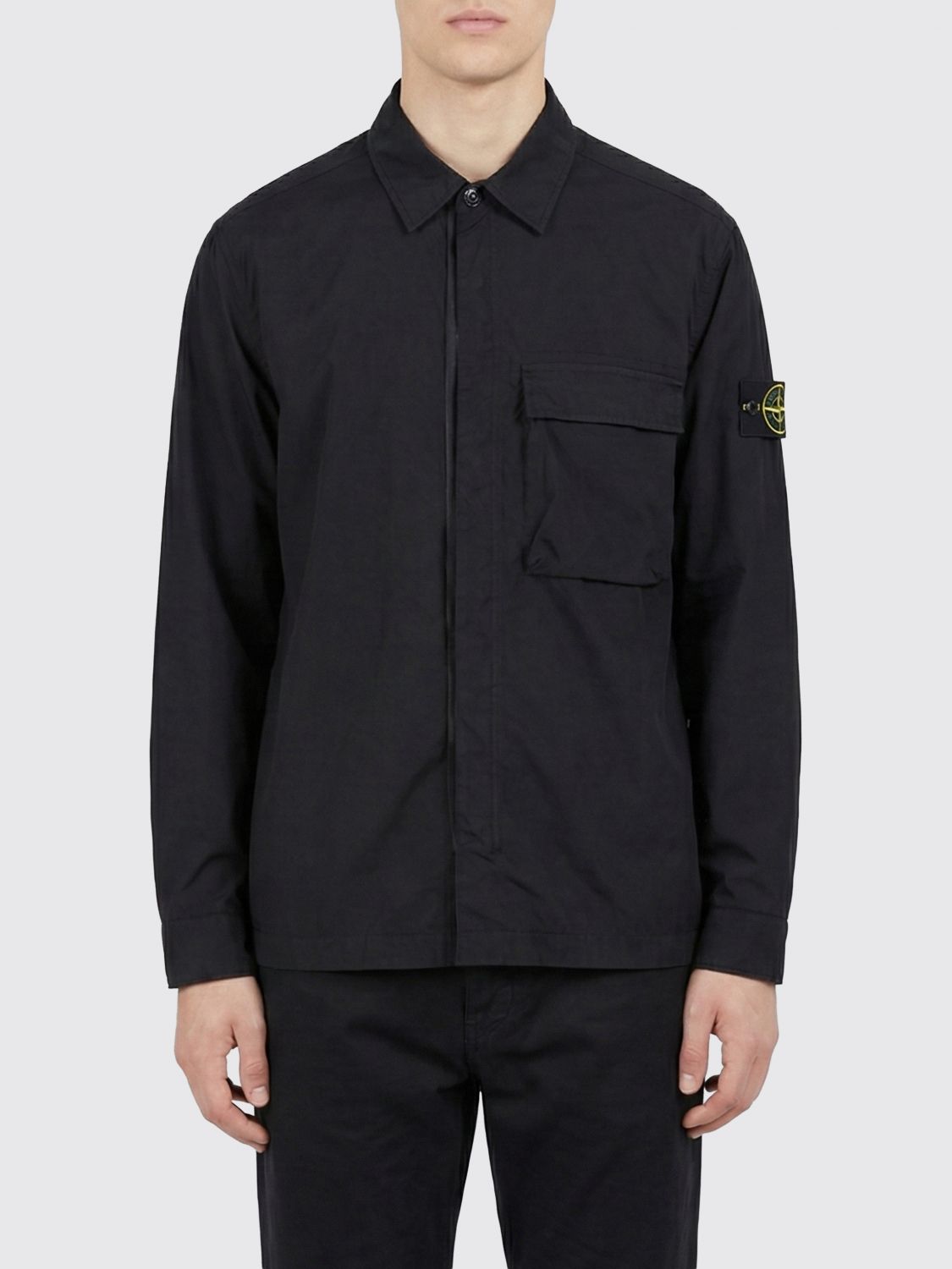 STONE ISLAND Jacket Men color Black　STONE ISLAND ジャケット メンズ カラー ブラック STONE
