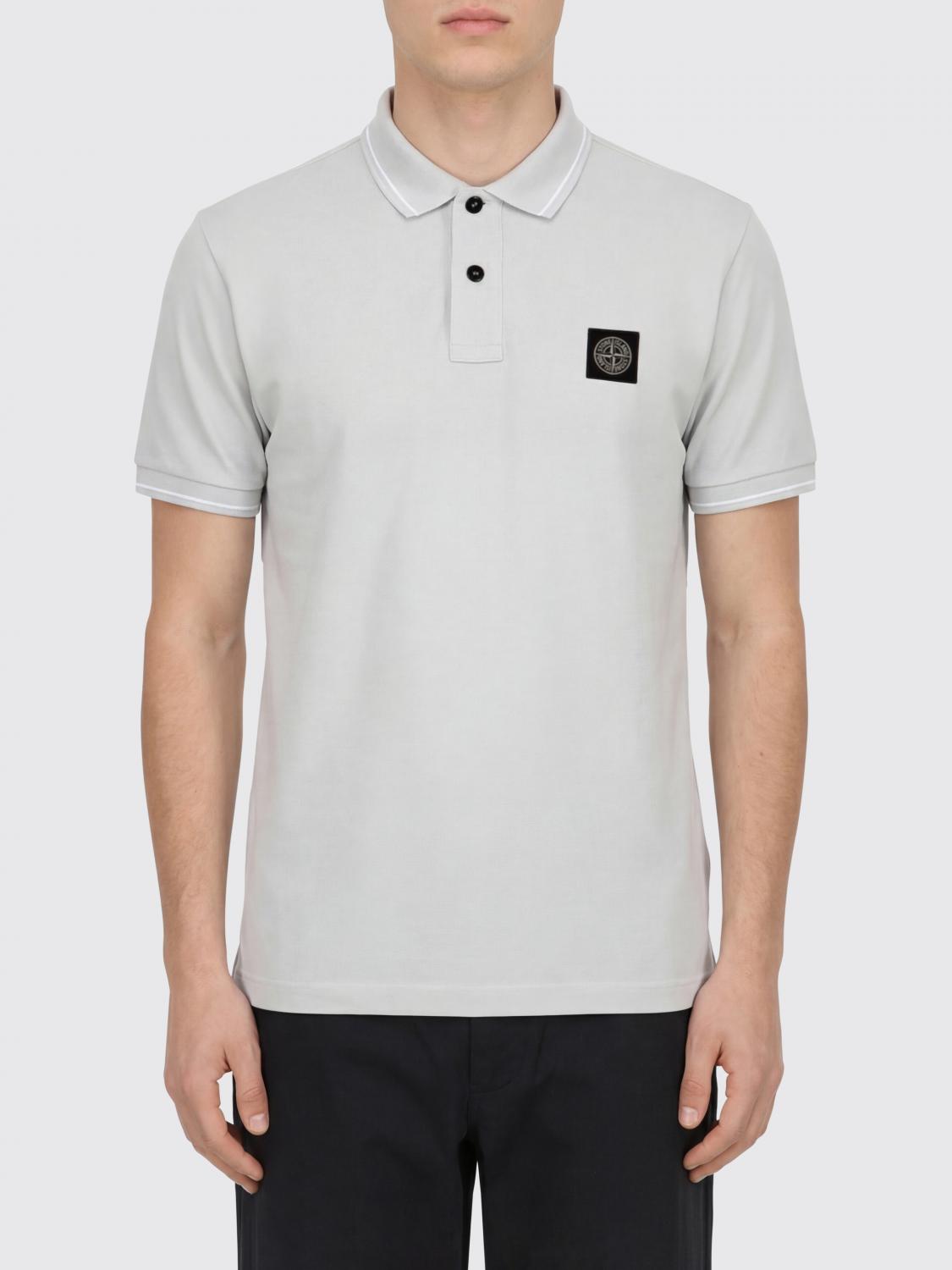 STONE ISLAND Polo Shirt Men color Blue　STONE ISLAND ポロシャツ メンズ カラー ブルー STONE