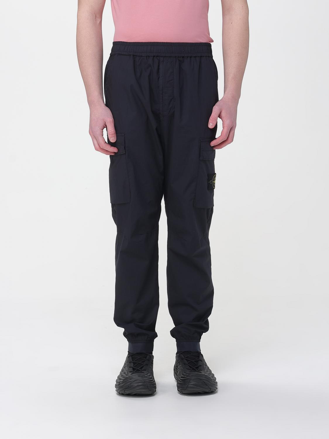 STONE ISLAND Pants Men color Navy　STONE ISLAND パンツ メンズ カラー ネイビー STONE