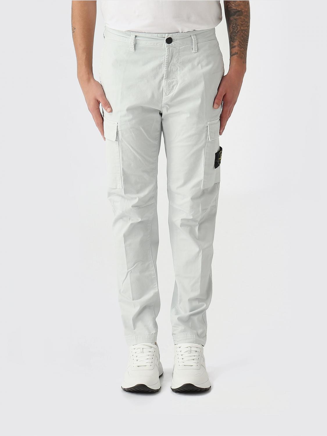 STONE ISLAND Pants Men color Sky　STONE ISLAND パンツ メンズ カラー スカイ STONE