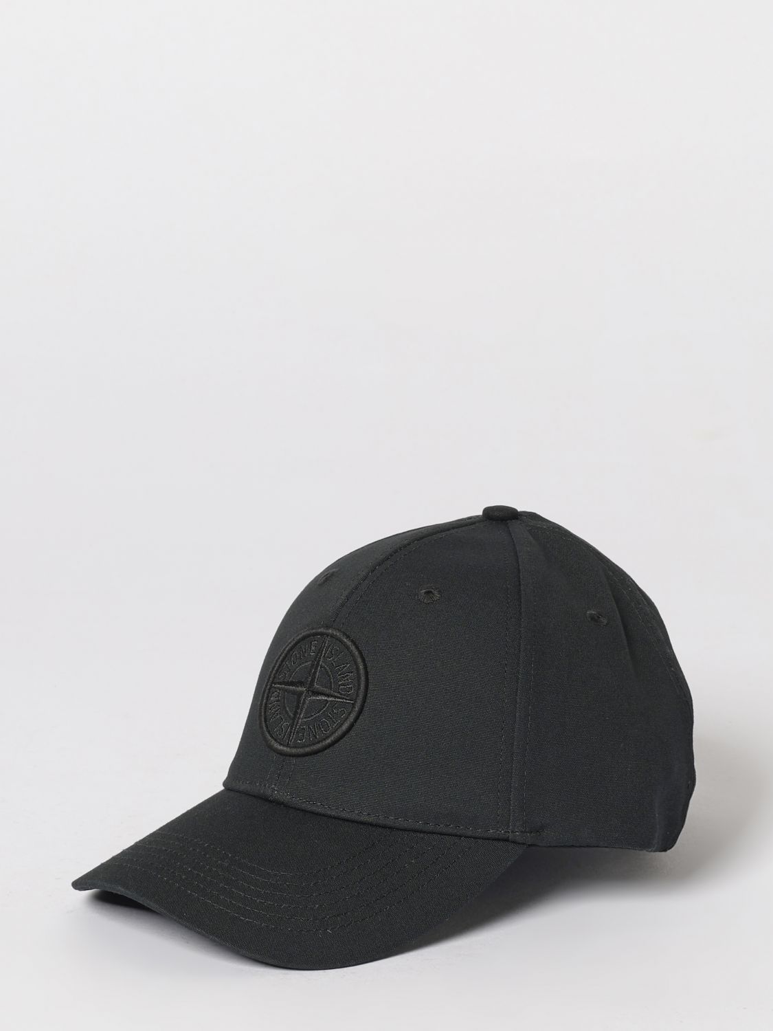 STONE ISLAND Hat Men color Black　STONE ISLAND ストーンアイランド ハット メンズ カラー ブラック STONE