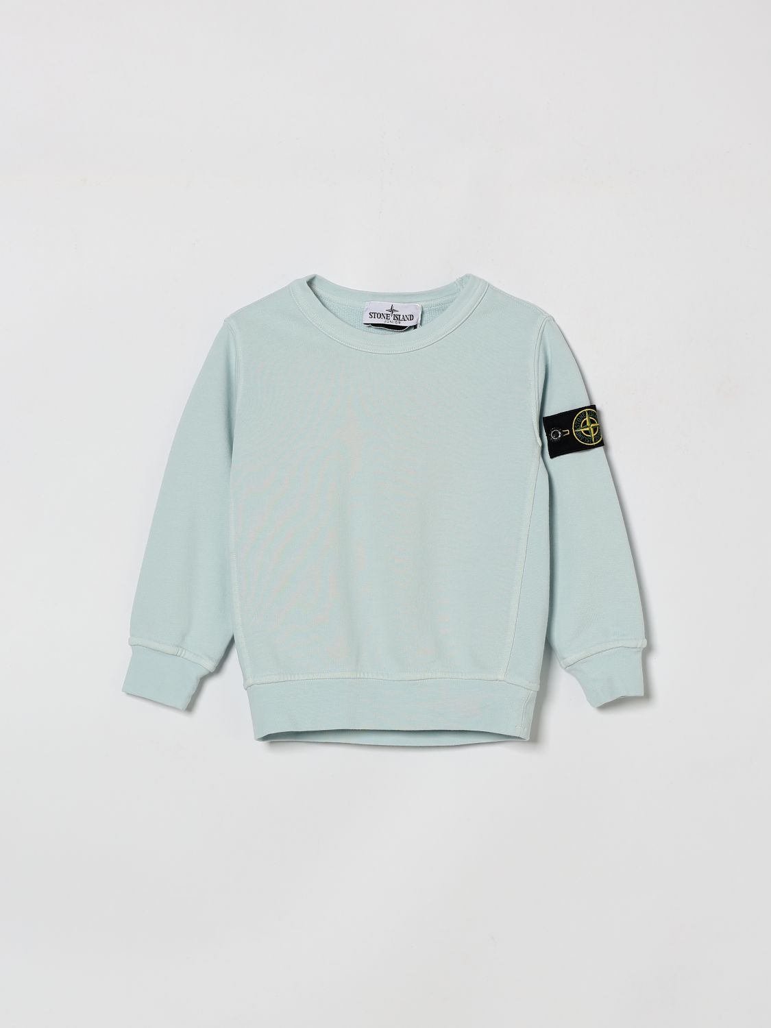 STONE ISLAND JUNIOR Sweater Kids color Blue　STONE ISLAND JUNIOR セーター キッズカラー ブルー STONE