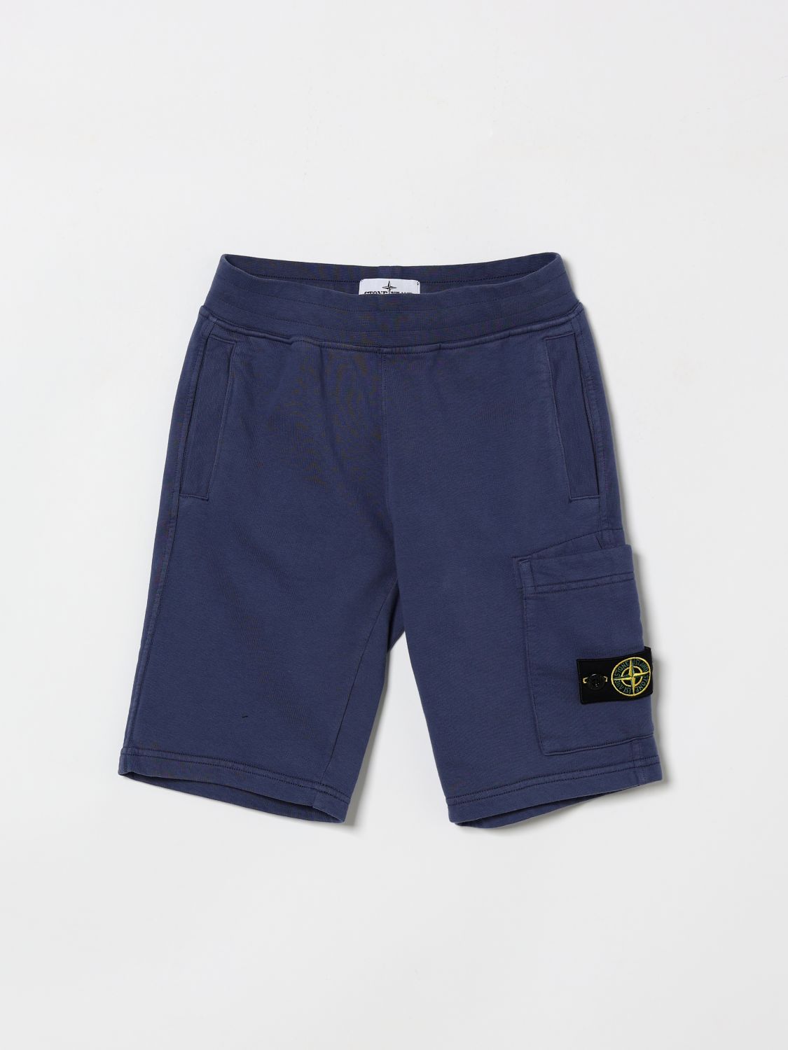 STONE ISLAND JUNIOR Shorts Kids color Marine　STONE ISLAND JUNIOR ショーツ キッズカラー マリン STONE