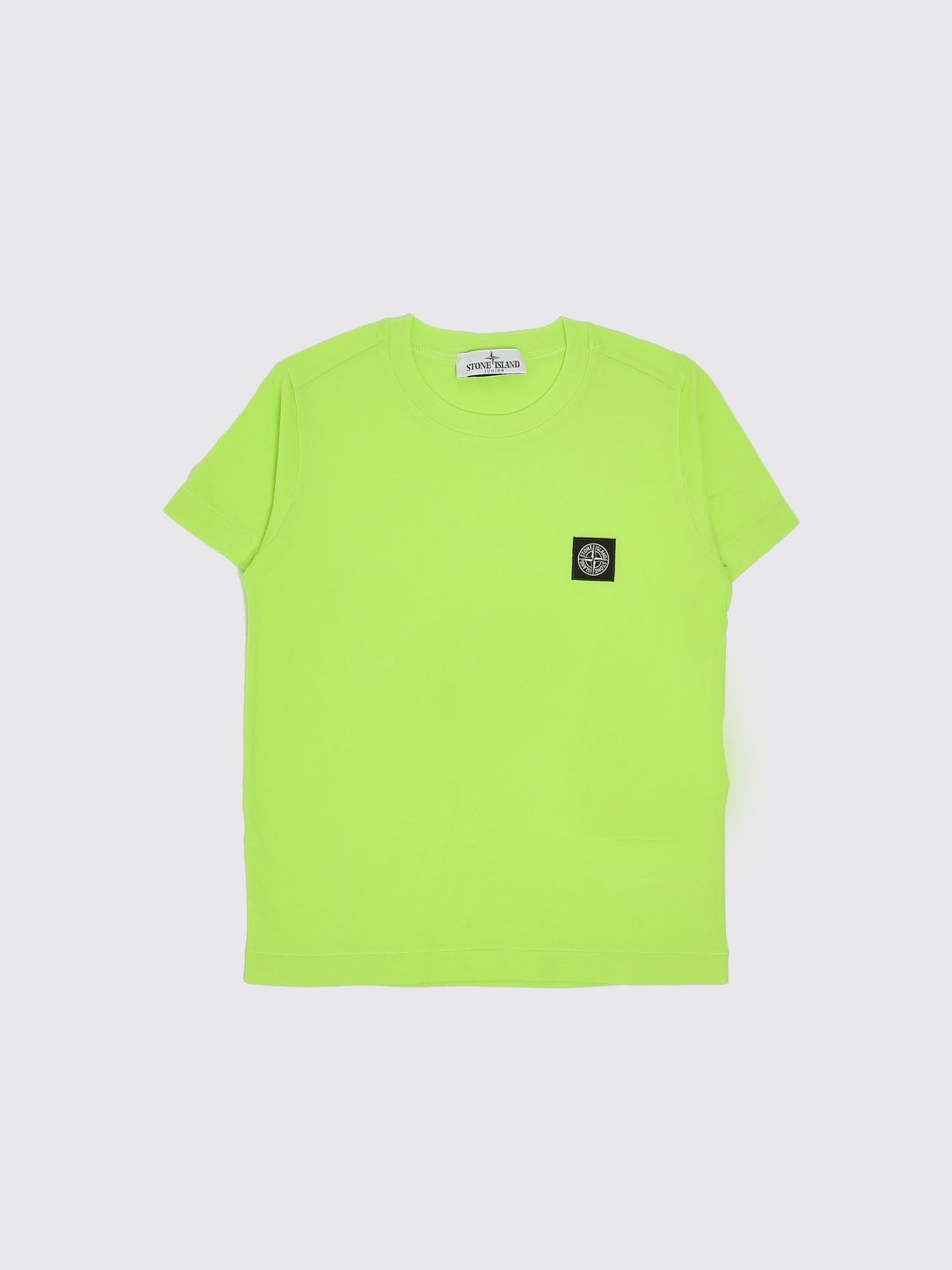STONE ISLAND JUNIOR T-Shirt Kinder Farbe Grün