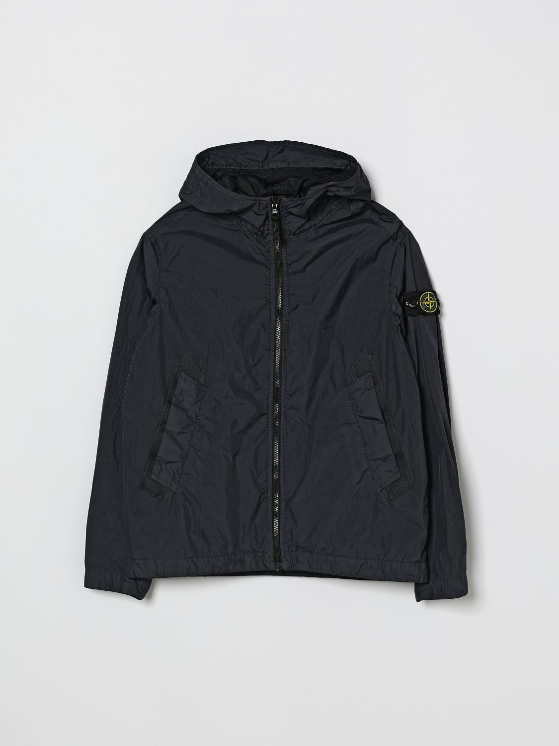 STONE ISLAND JUNIOR Jacket Kids color Navy　STONE ISLAND JUNIOR ジャケット キッズカラー ネイビー STONE
