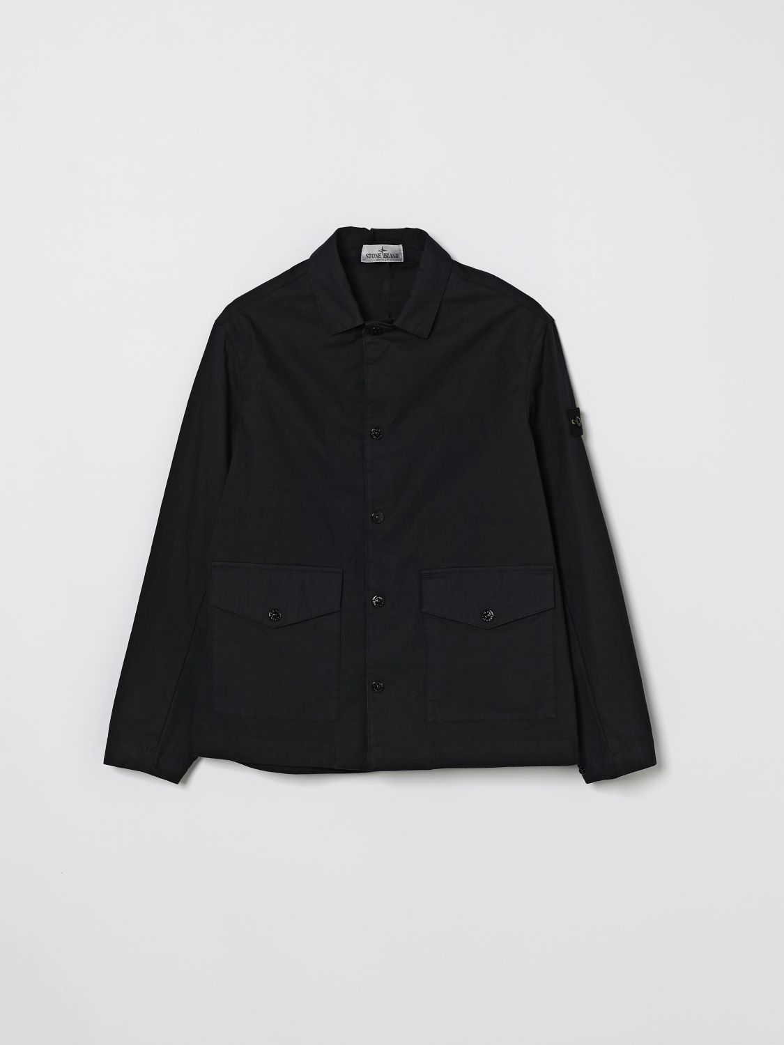 STONE ISLAND JUNIOR Jacket Kids color Navy　STONE ISLAND JUNIOR ジャケット キッズカラー ネイビー STONE