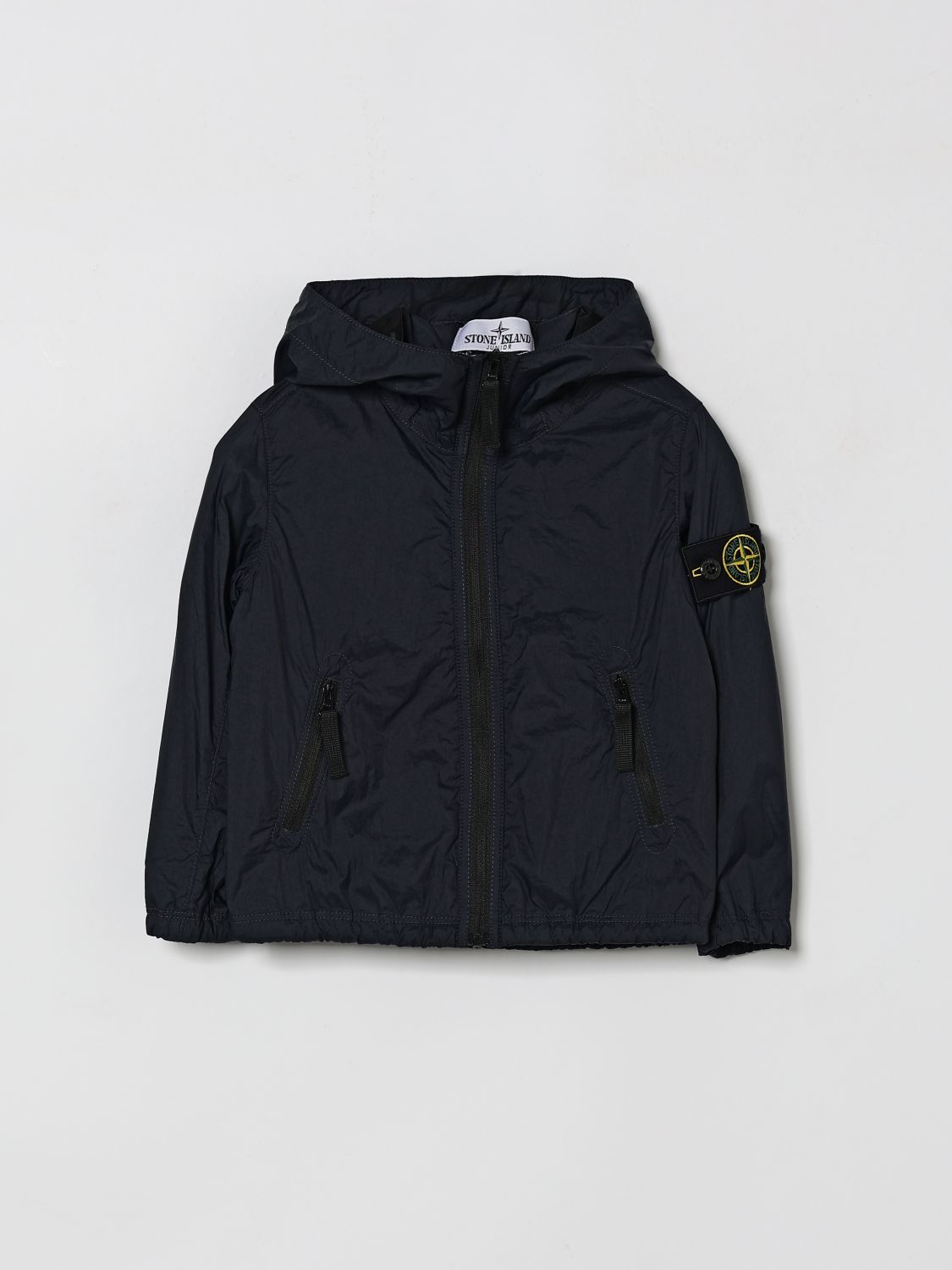 STONE ISLAND JUNIOR Jacket Kids color Navy　STONE ISLAND JUNIOR ジャケット キッズカラー ネイビー STONE