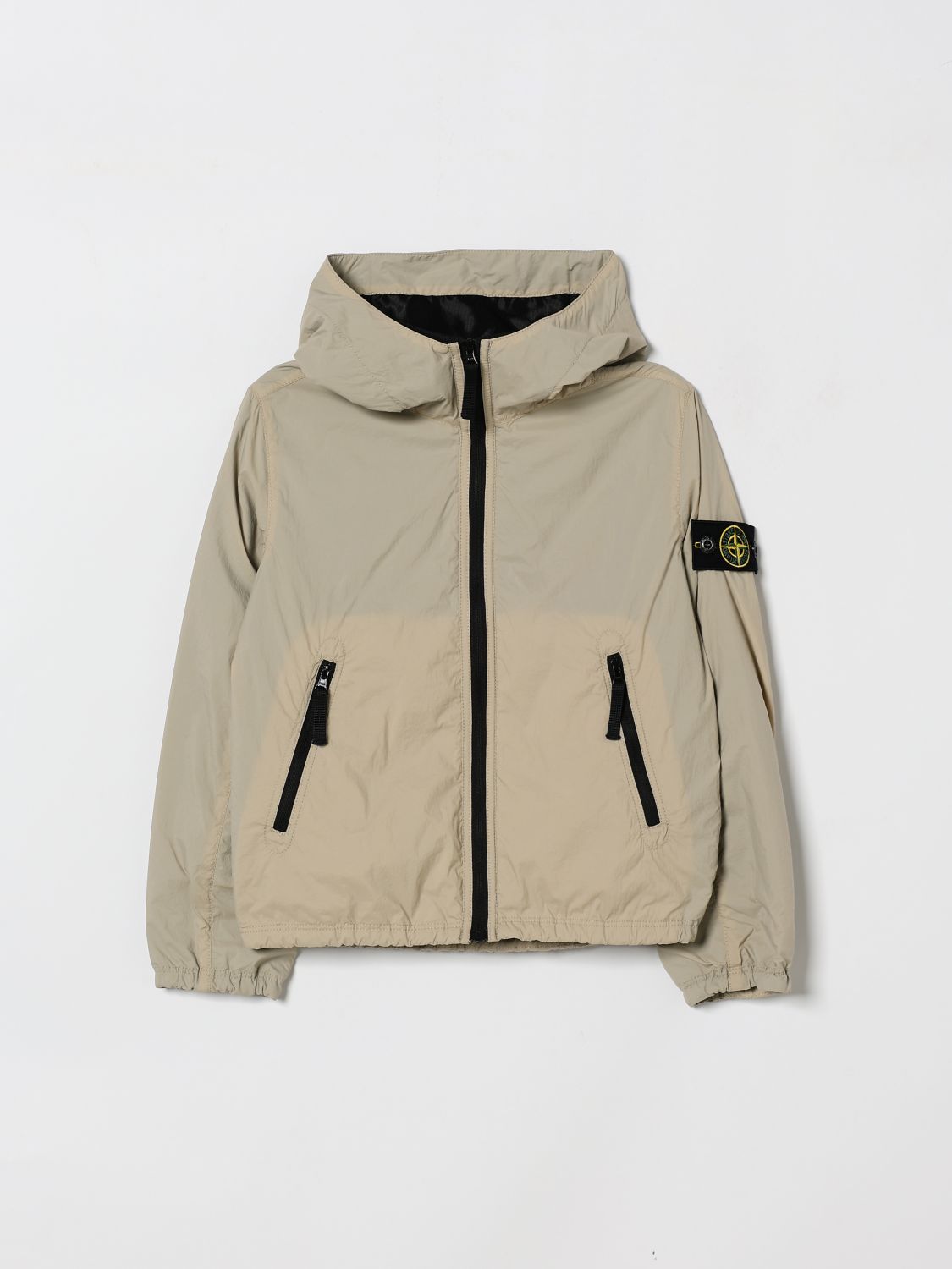 STONE ISLAND JUNIOR Jacket Kids color Sand