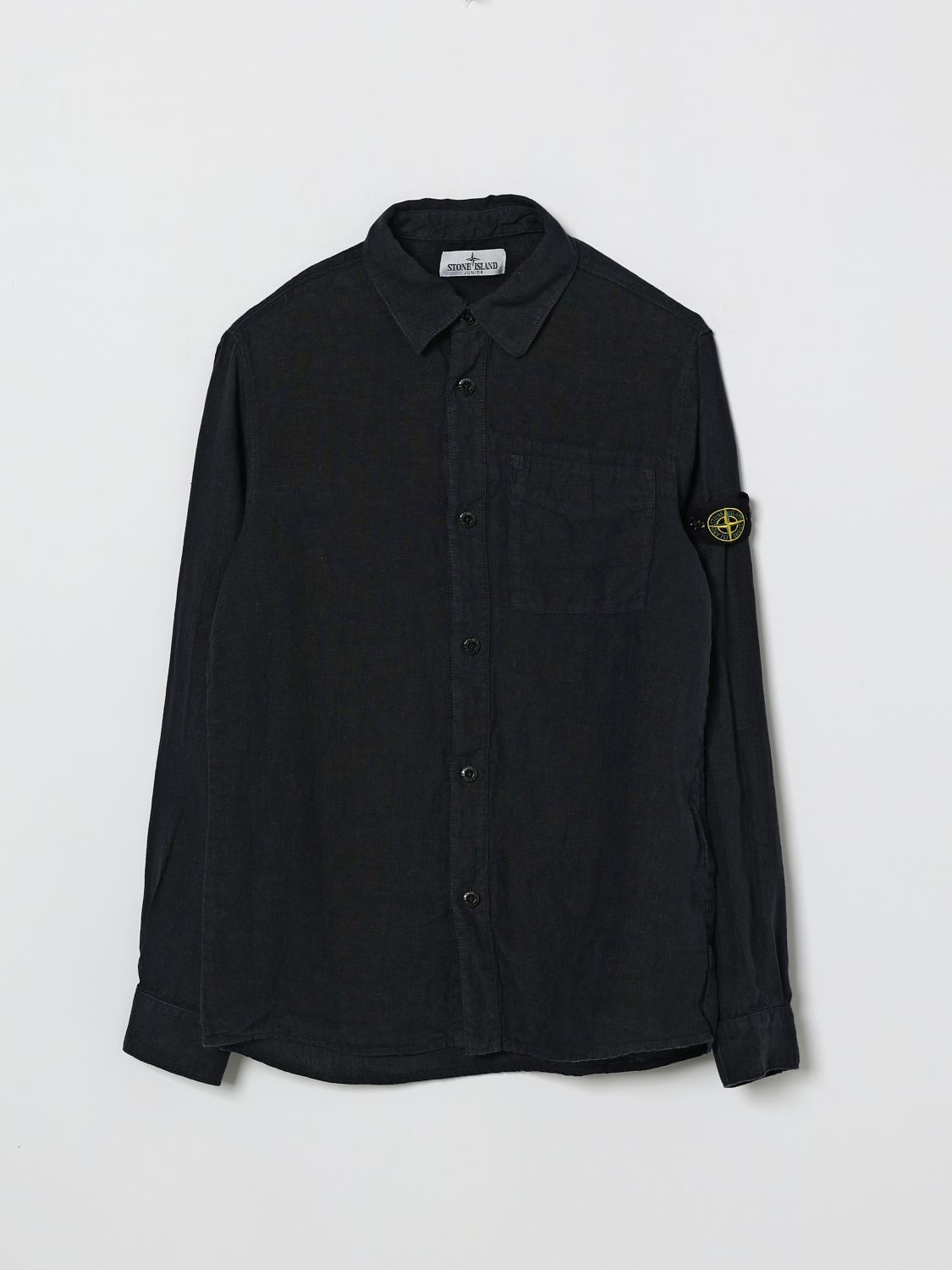 STONE ISLAND JUNIOR Hemd Kinder Farbe Navy