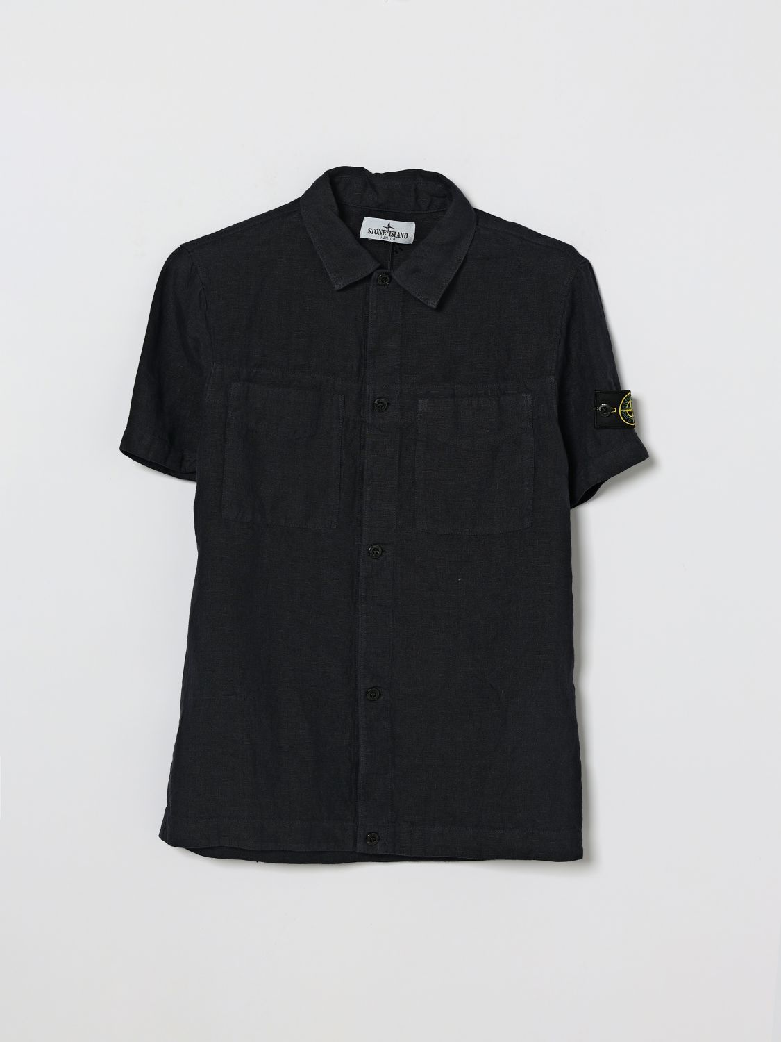 STONE ISLAND JUNIOR Hemd Kinder Farbe Navy